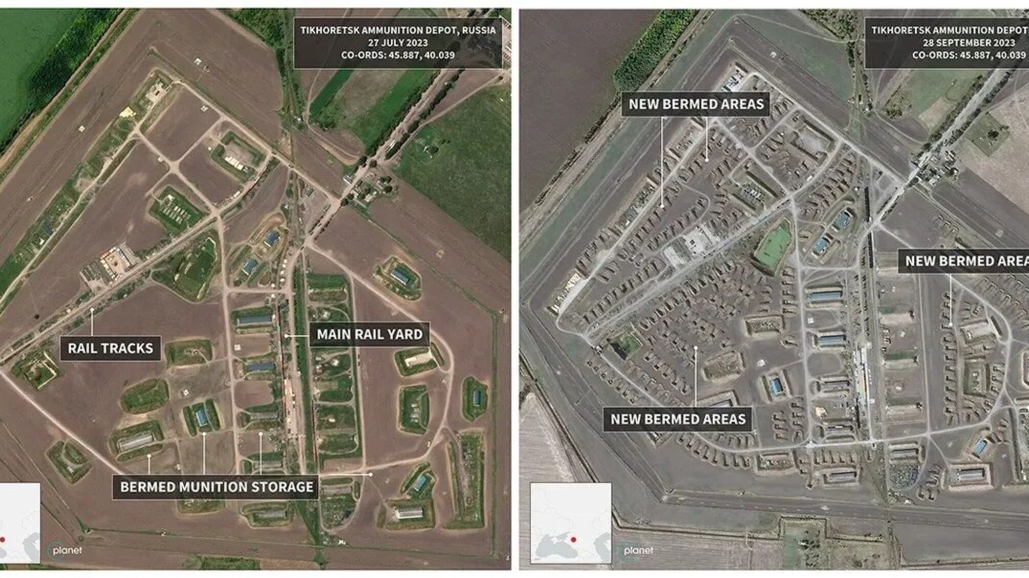 Тайные поставки северокорейских боеприпасов в россию разоблачили британские эксперты