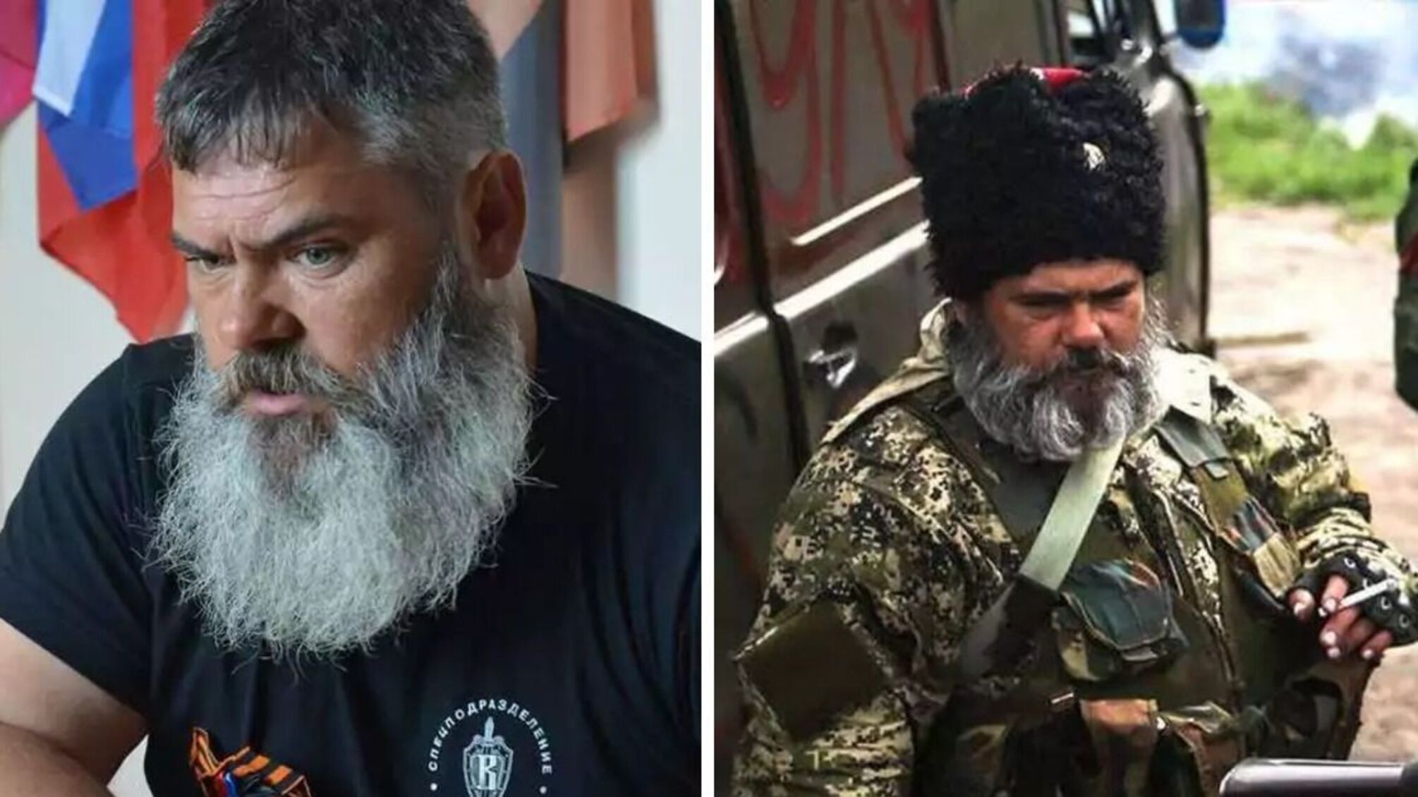 Настоящее имя так называемого казака 'Бабая' – Александр Можаев