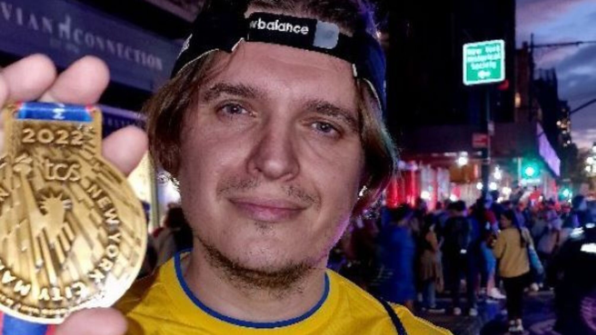 Гарна традиція Анатолія Анатоліча - пиво після марафону