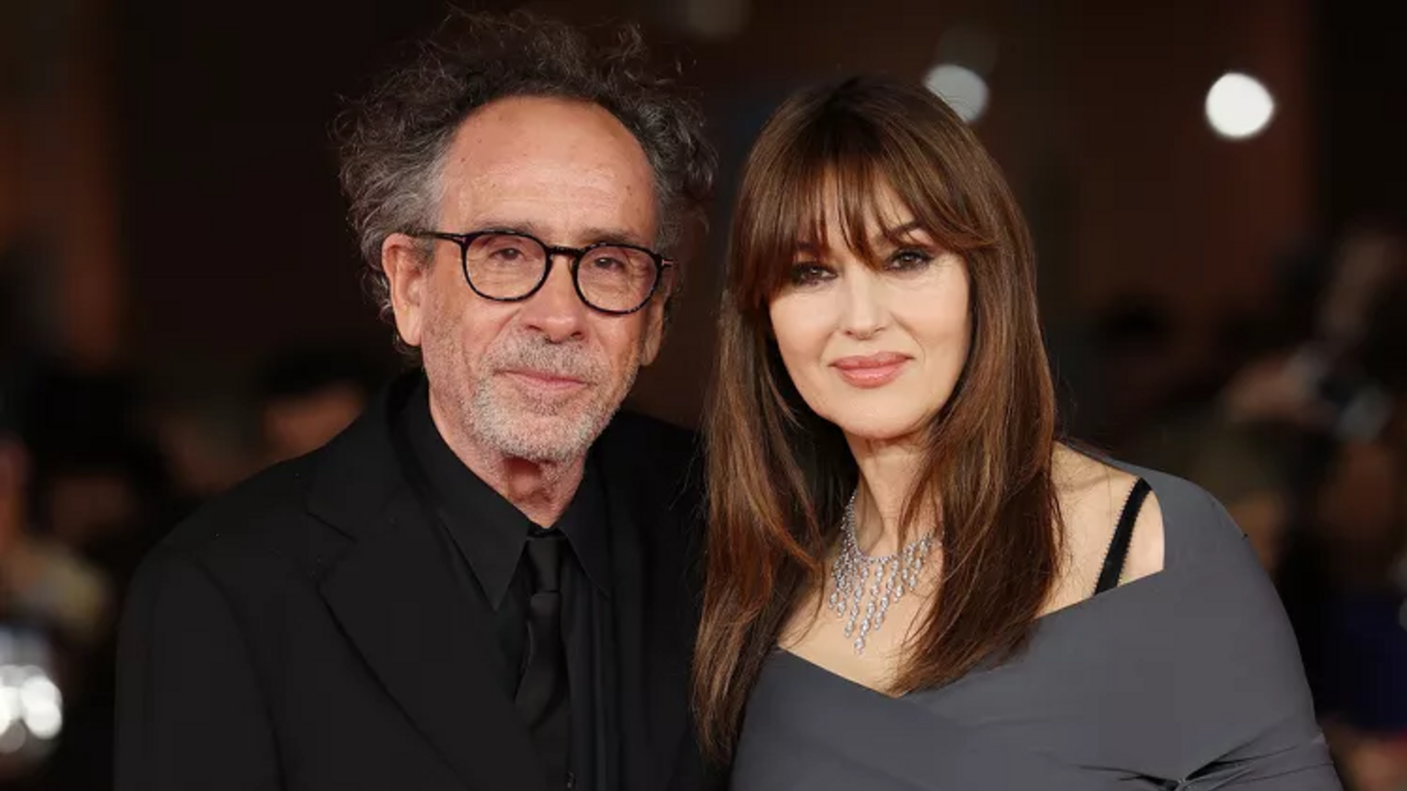 Моніка Беллуччі та Тім Бертон