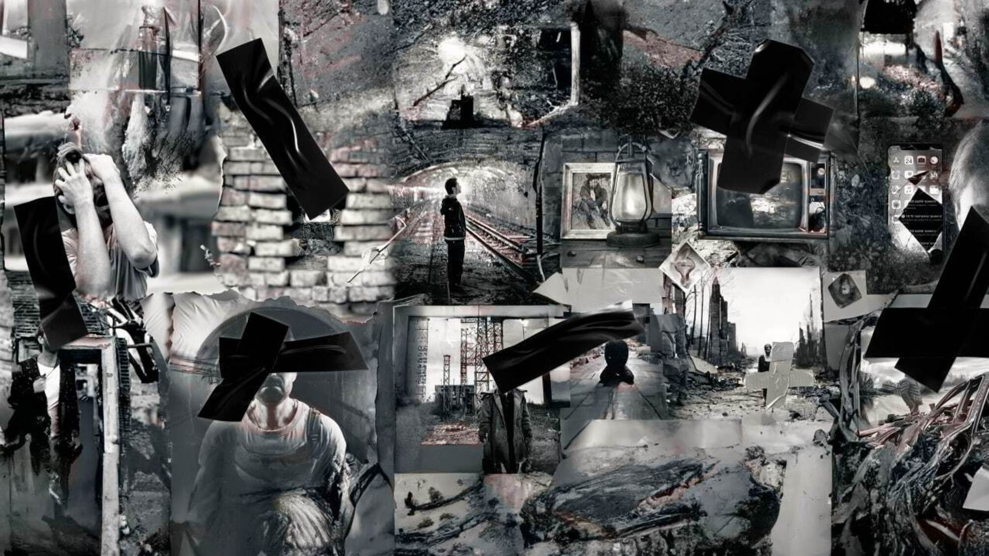 експозиція фоторобіт війни 'Echo of War in 36 Frames'