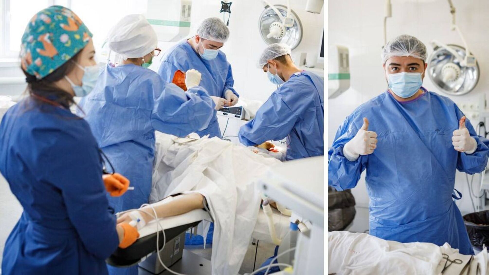 Унікальна операція з пересадки шкіри пройшла на Київщині вперше