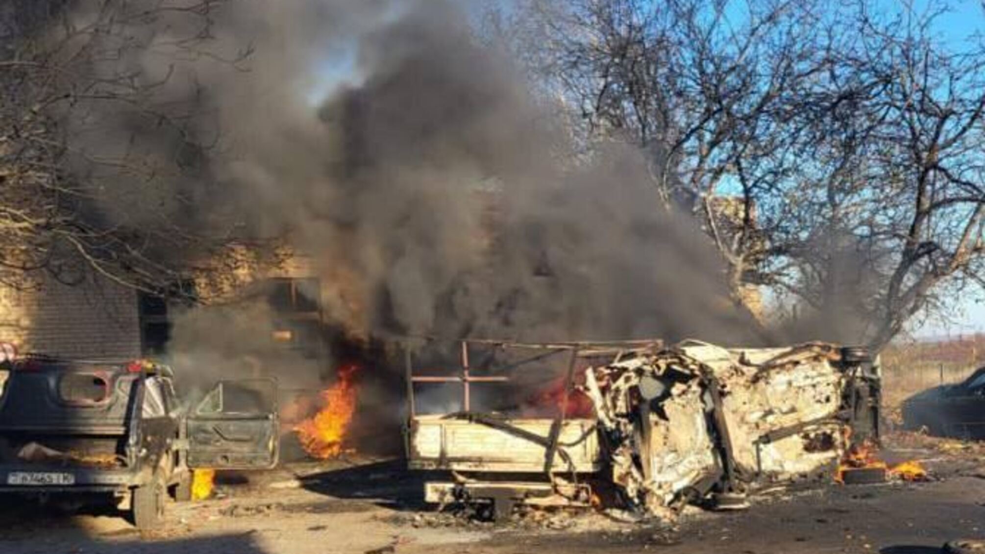 Этой ночью враг дважды обстрелял г. Волчанск