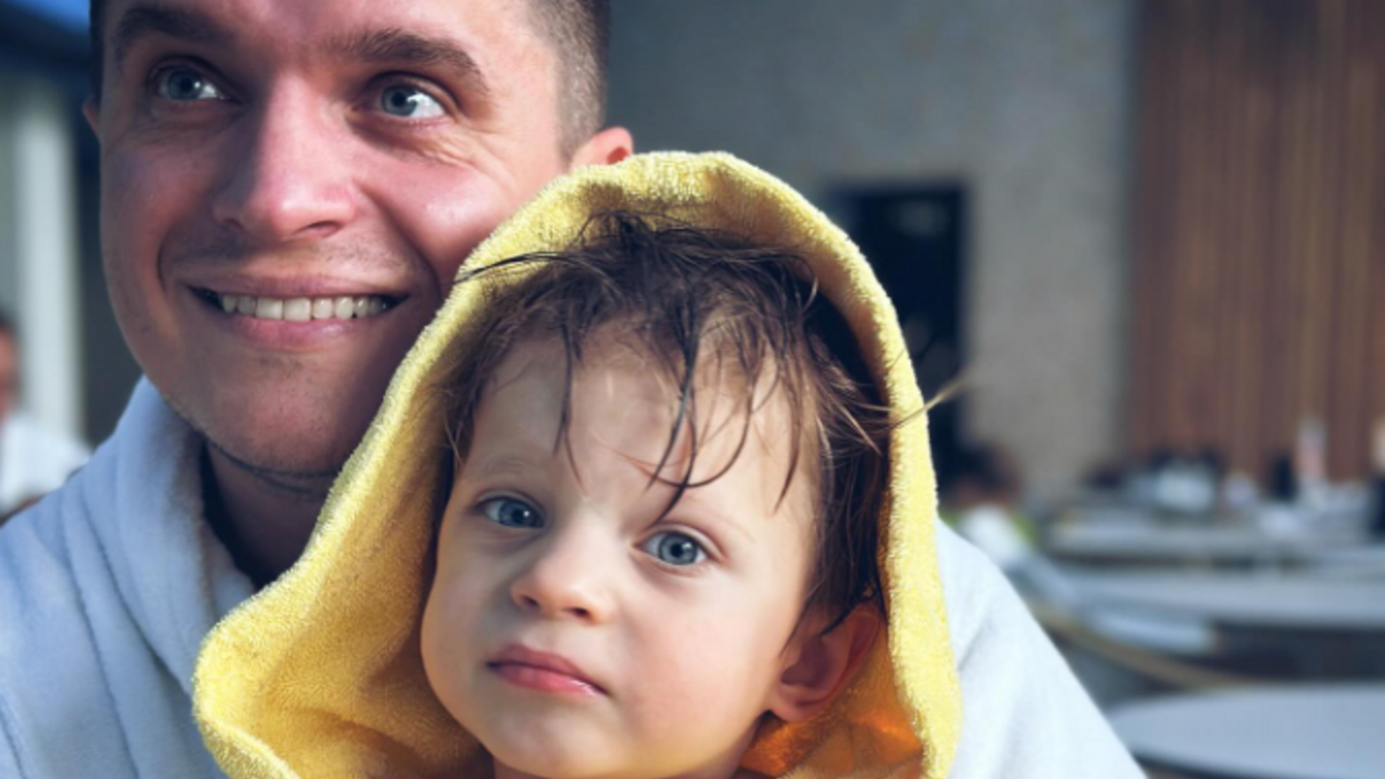 Анатолий Анатолич с сыном Нилом