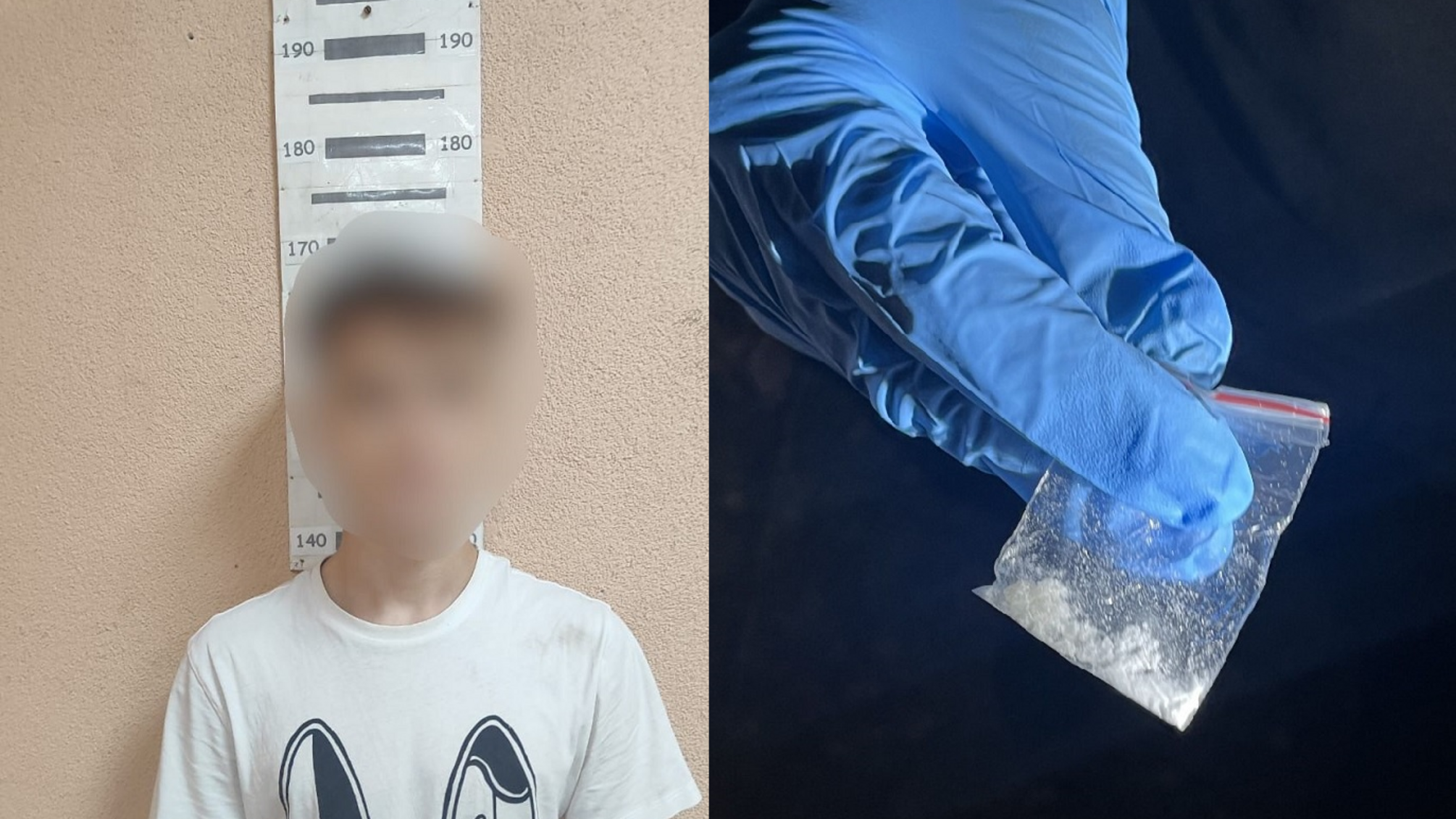 В Оболонском районе полиция задержала 19-летнего парня, распространявшего метадон в свертках