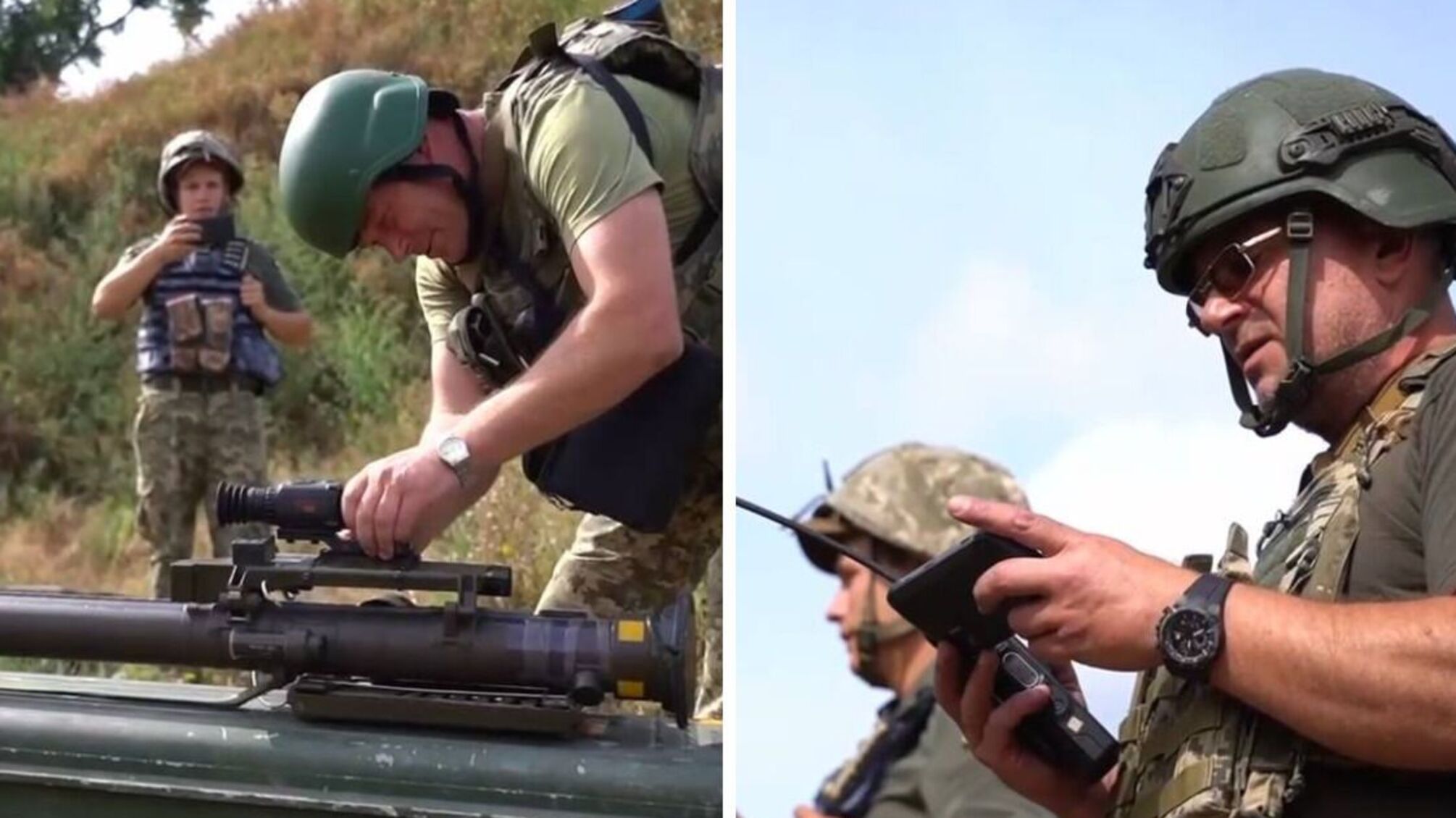 на севере страны работают бойцы мобильной огневой группы (видео)