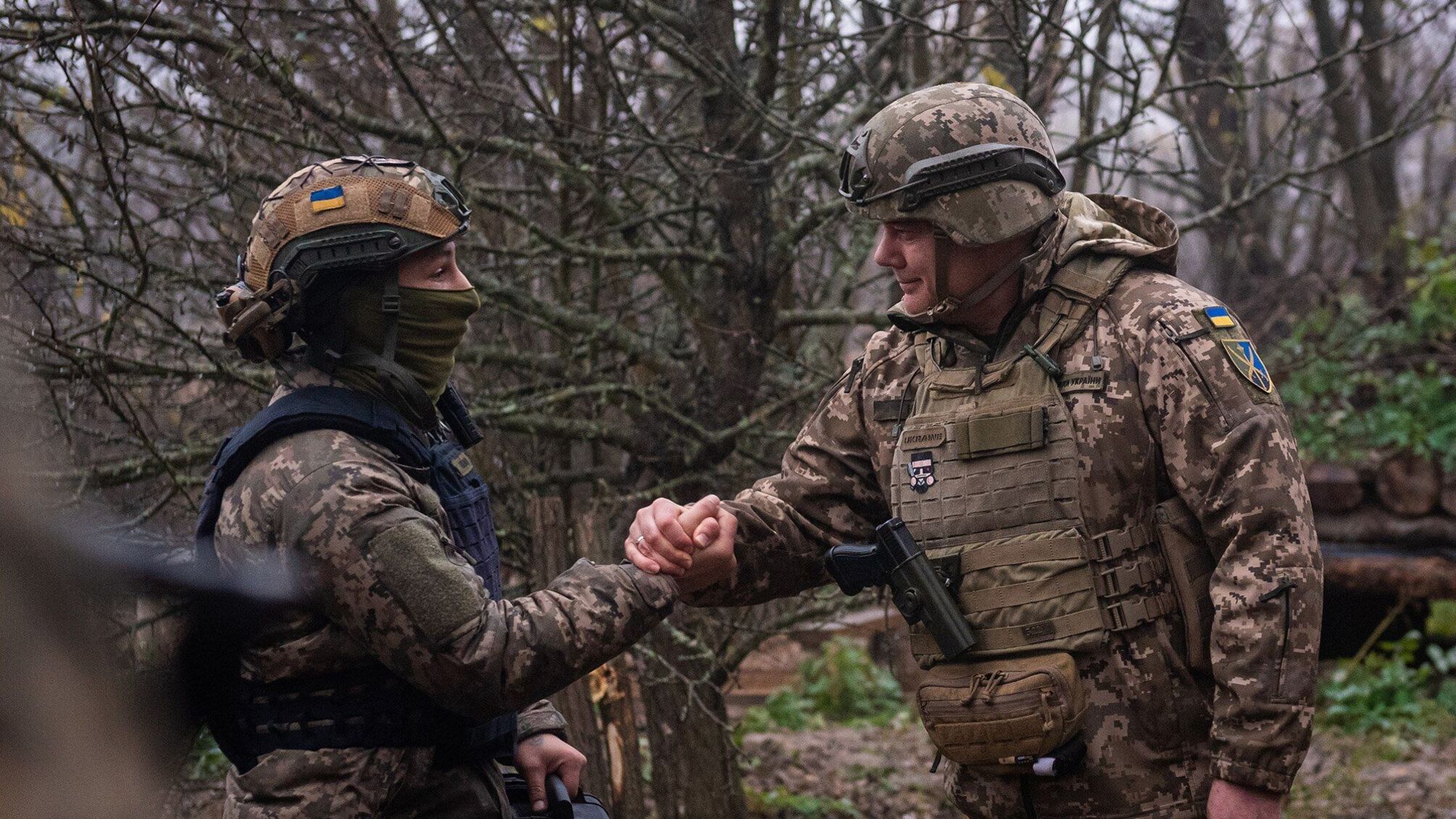 Подготовка украинских военных