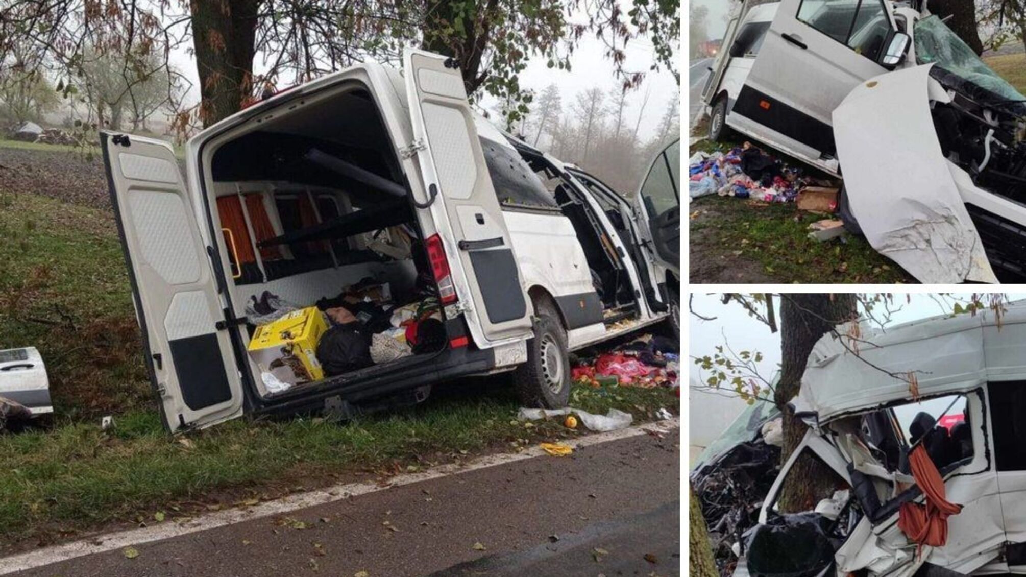 в Польше разбился автобус с украинцами