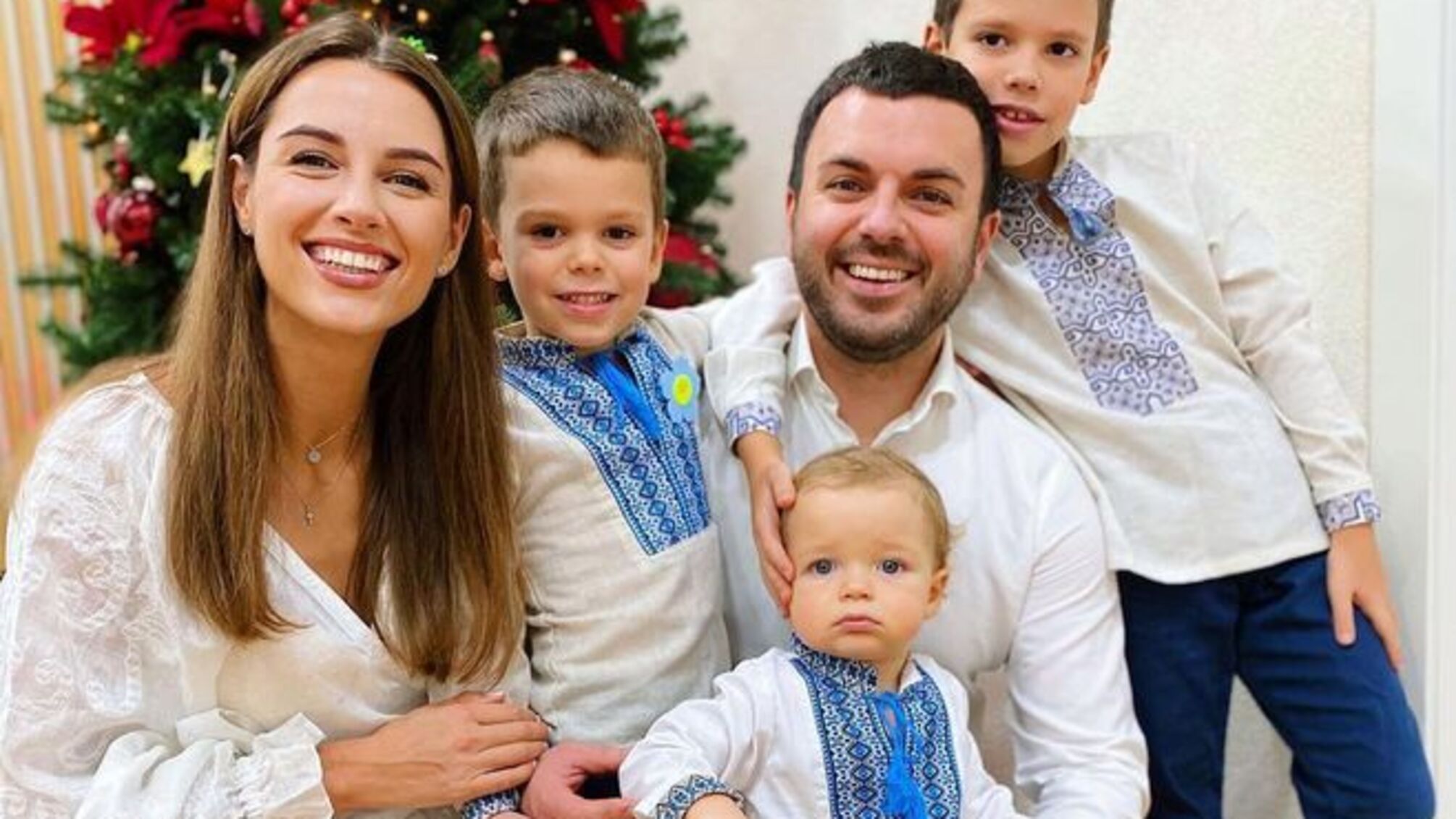 Христина Решетнік та діти