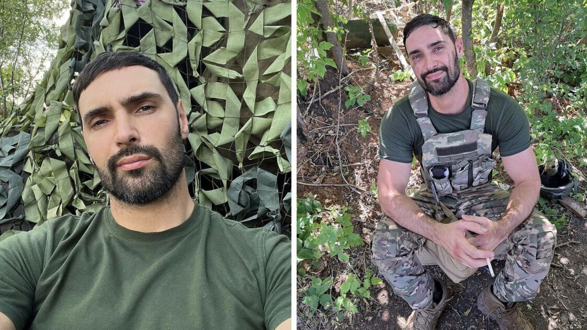 Віталій Козловський презентував пісню з передової