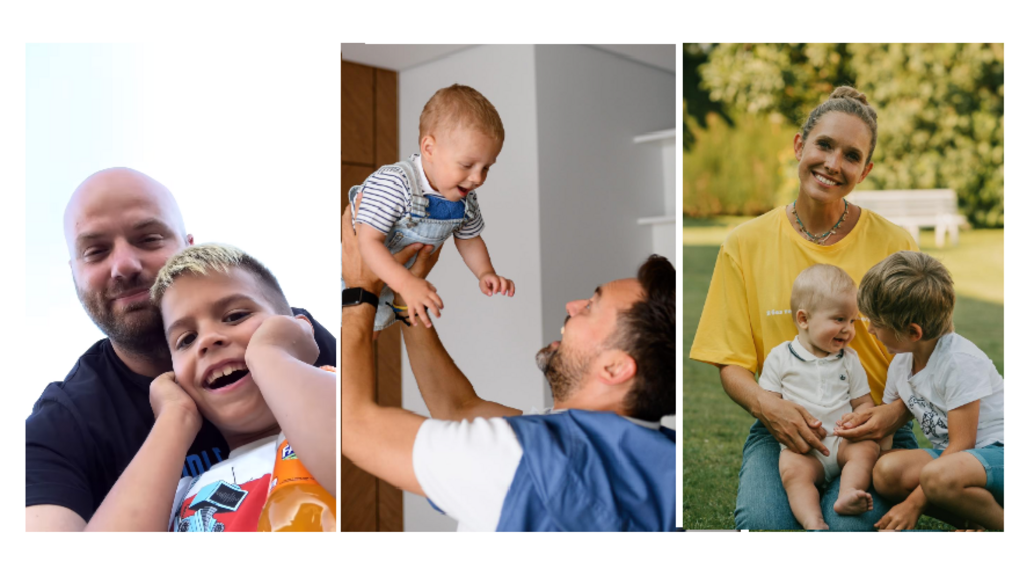 Осадча, Мирошніченко та Дьомін привітали своїх хлопчиків з Міжнародним днем сина