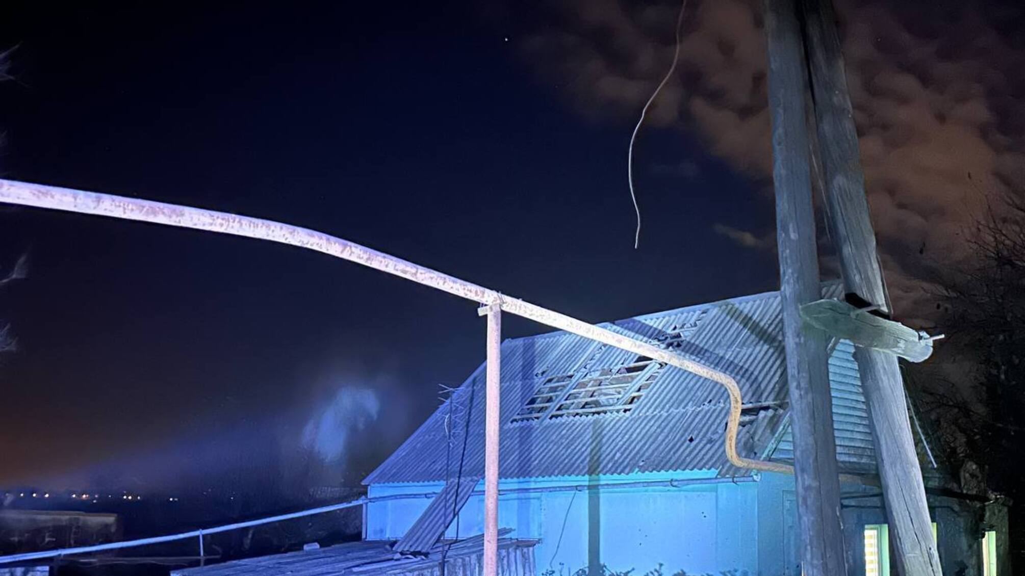 Вибуховою хвилею у Запоріжжі пошкоджено приватний будинок 