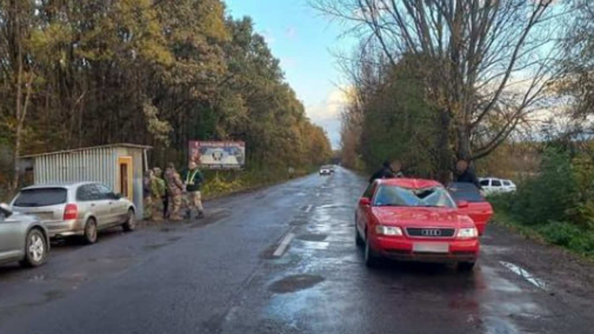 На Закарпатті автомобіль Audi на блокпосту збив 21-річного прикордонника 