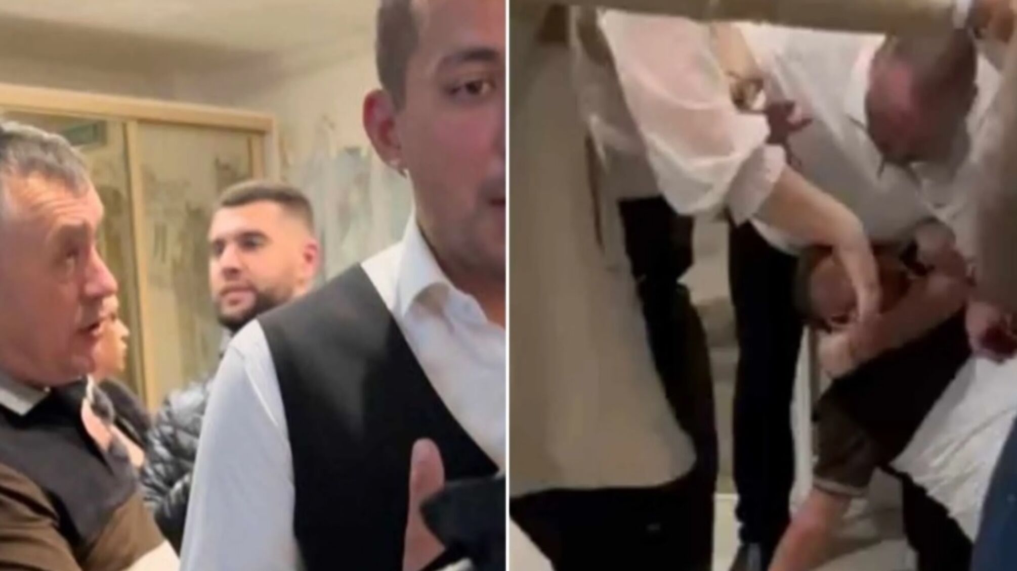 В одній компанії були працівники військової контррозвідки СБУ (Київ), в іншій — військовий