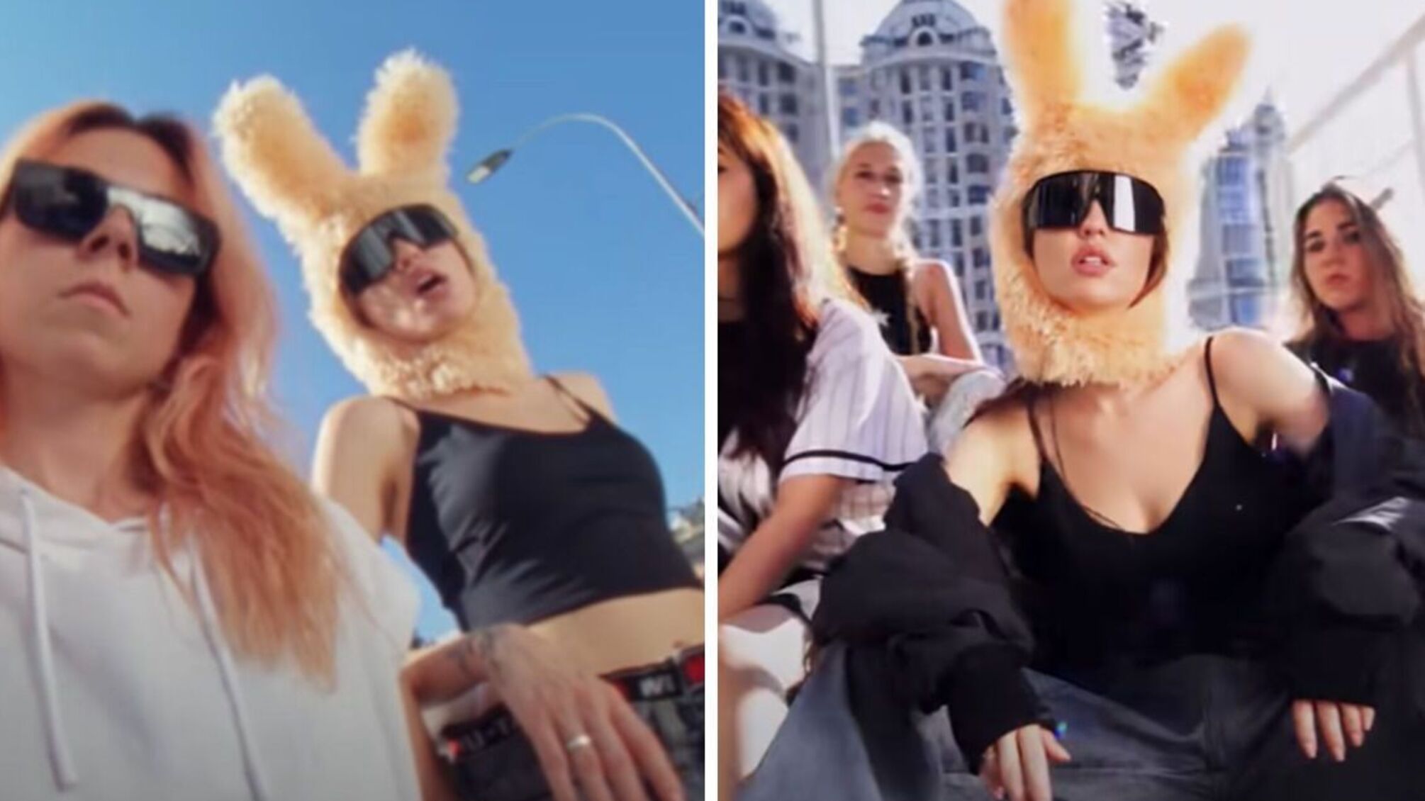 Вуха в кліпі 'На самоті' з'явились на Дорофеєвій всього в декількох кадрах