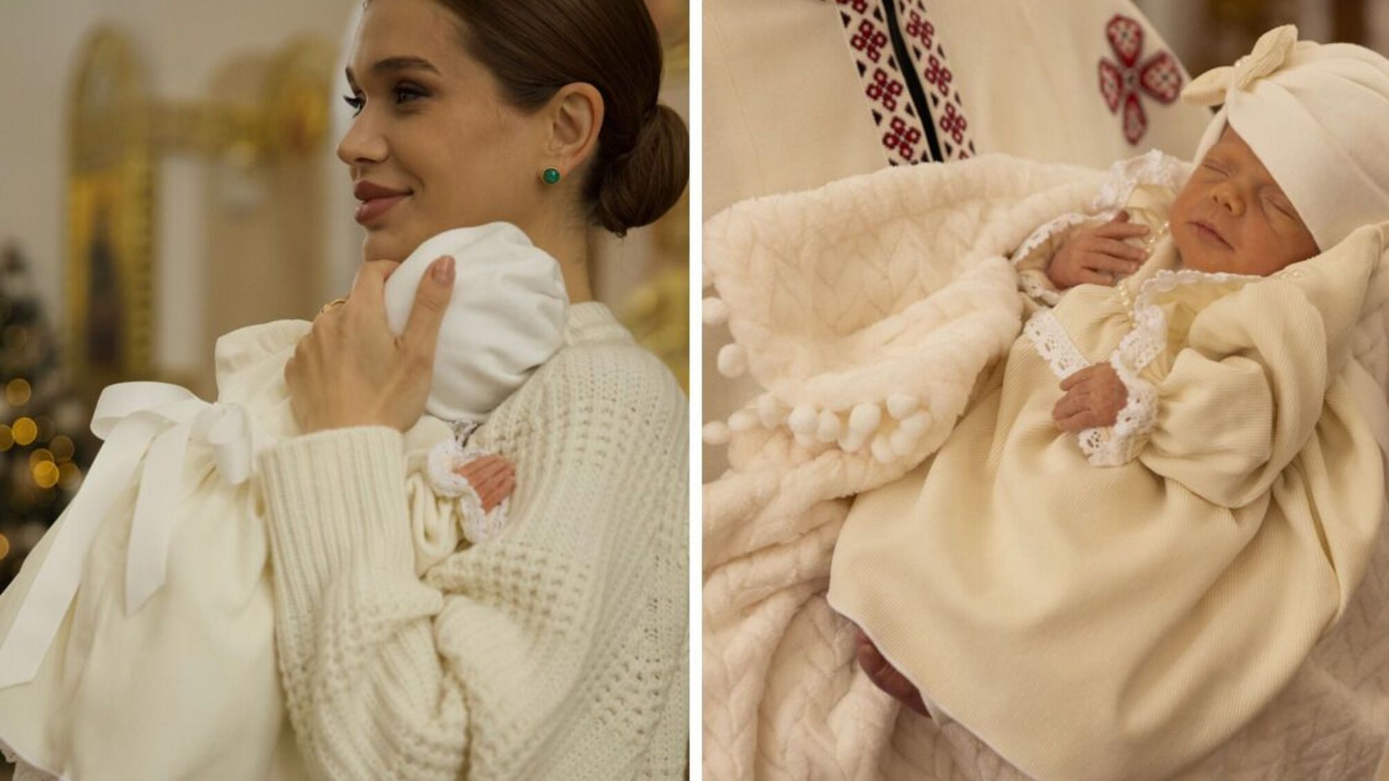 Хрещення дочки Саші Бо