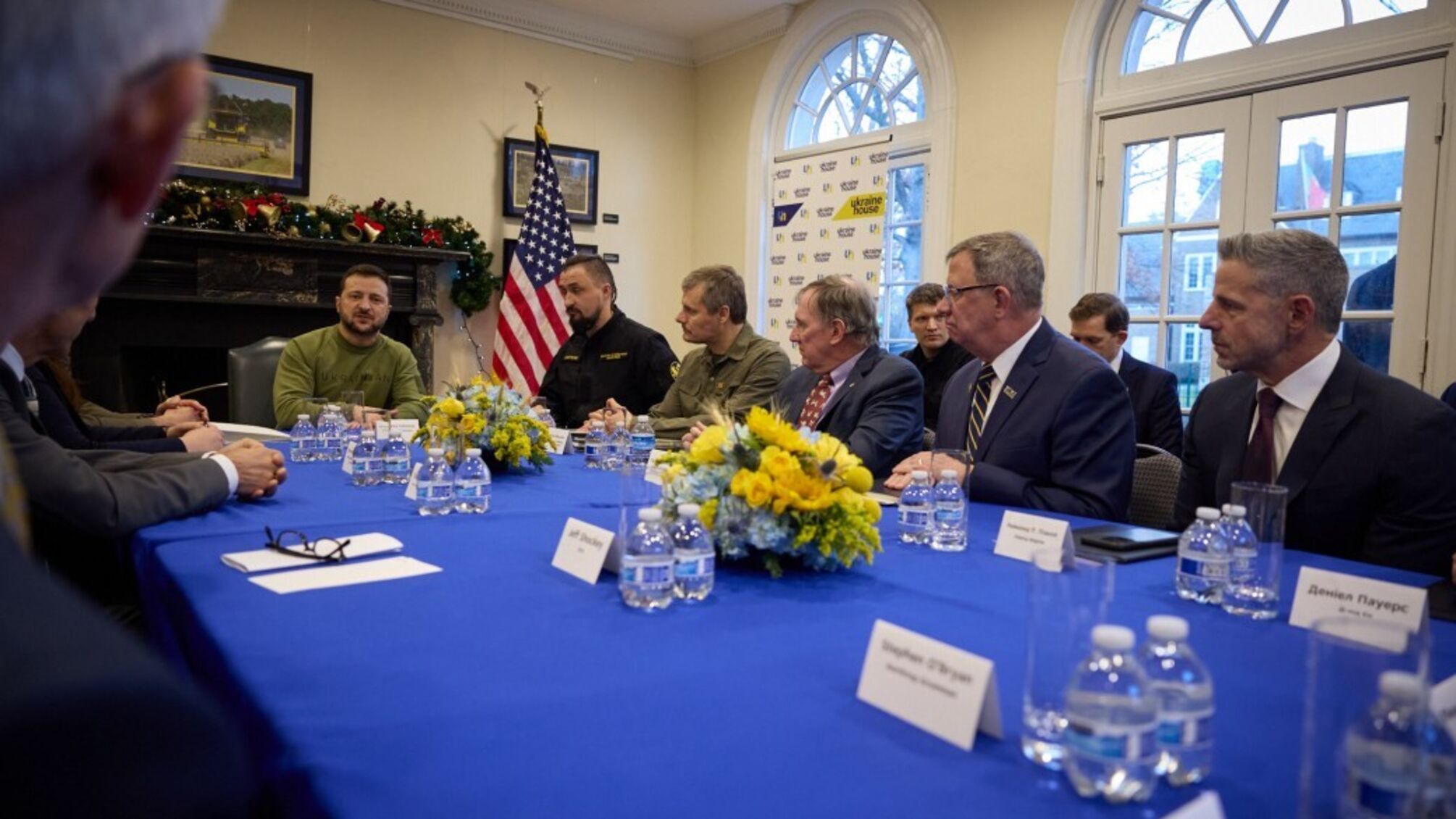 Президент України зустрівся з керівниками оборонних компаній США