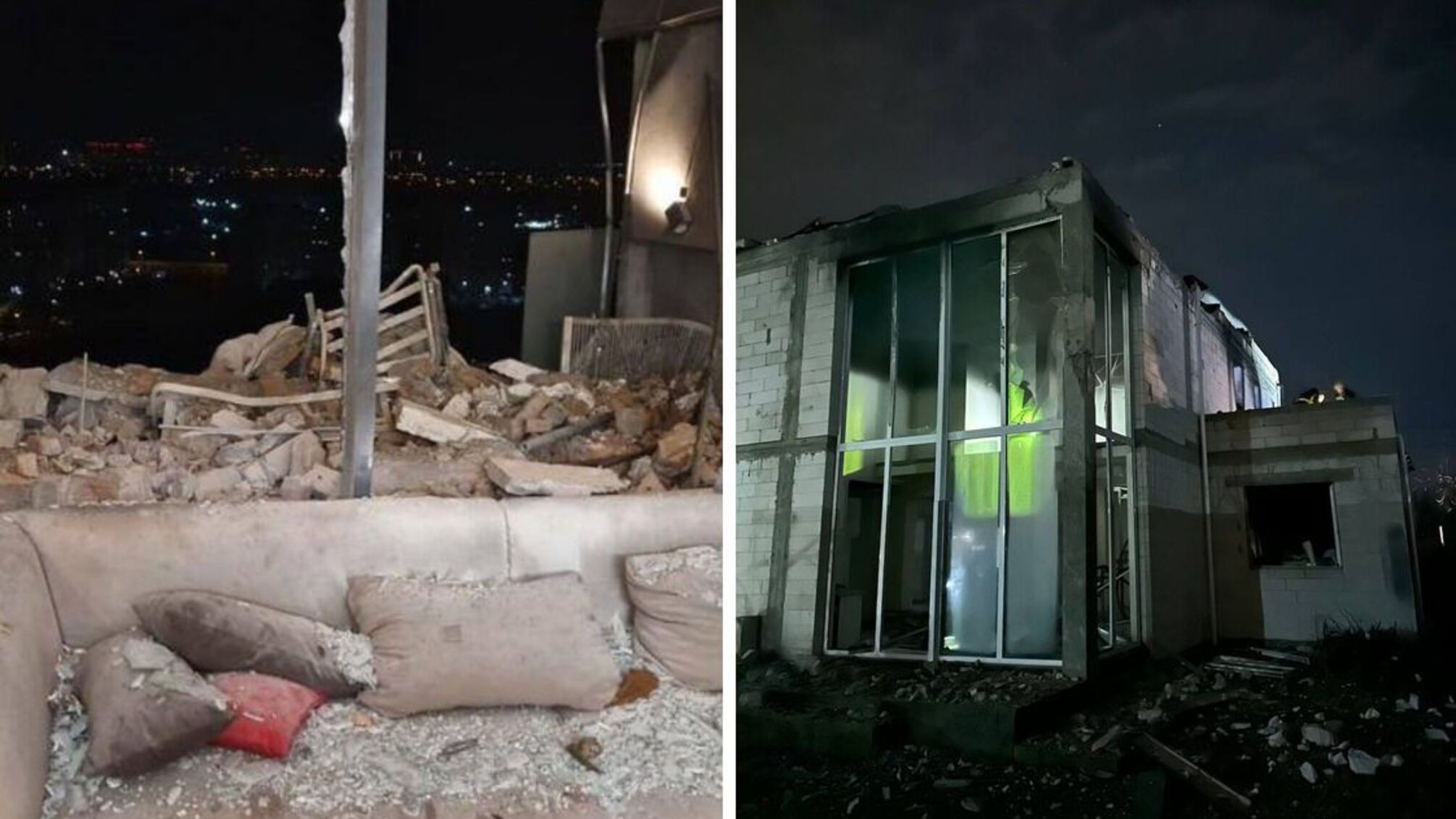 Ночная атака на Киев: есть попадание обломков 'шахеда' в жилой дом