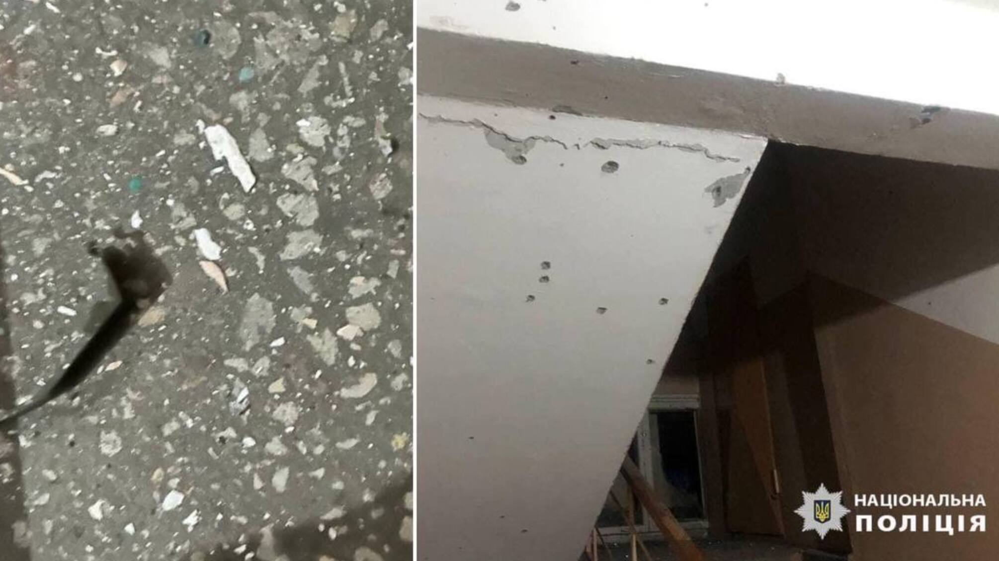 Взрыв гранаты в подъезде