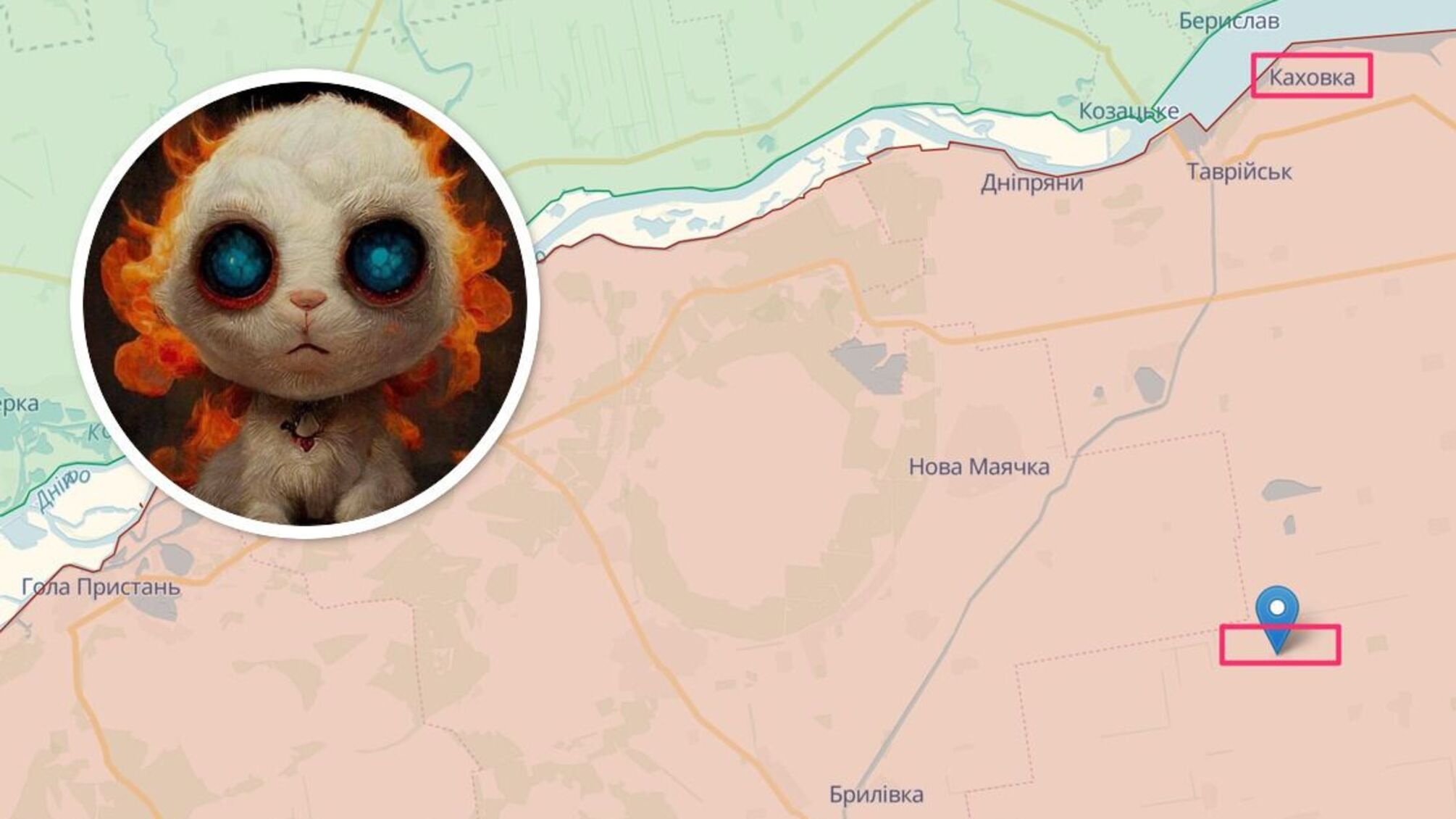 'Хлопок' в Каховском районе Херсонской области