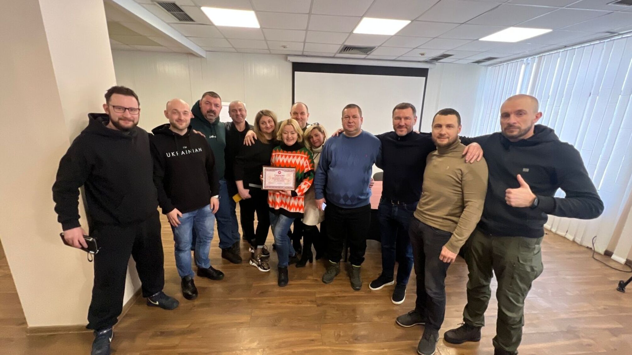 В Хмельницком на открытие ячейки приехали борцы с коррупцией из разных регионов Украины