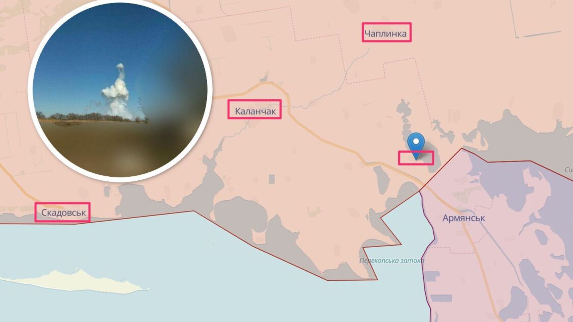 На юге Херсонщины – массовый 'хлопок'