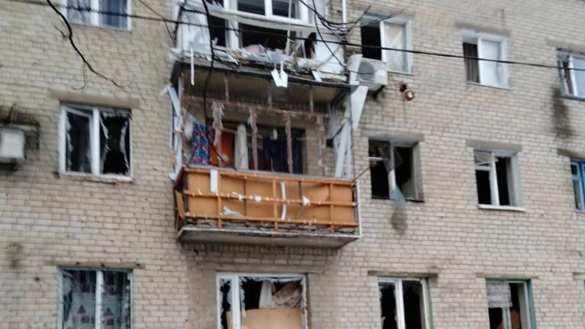 Последствия ракетного удара России по Дружковке в Донецкой области.