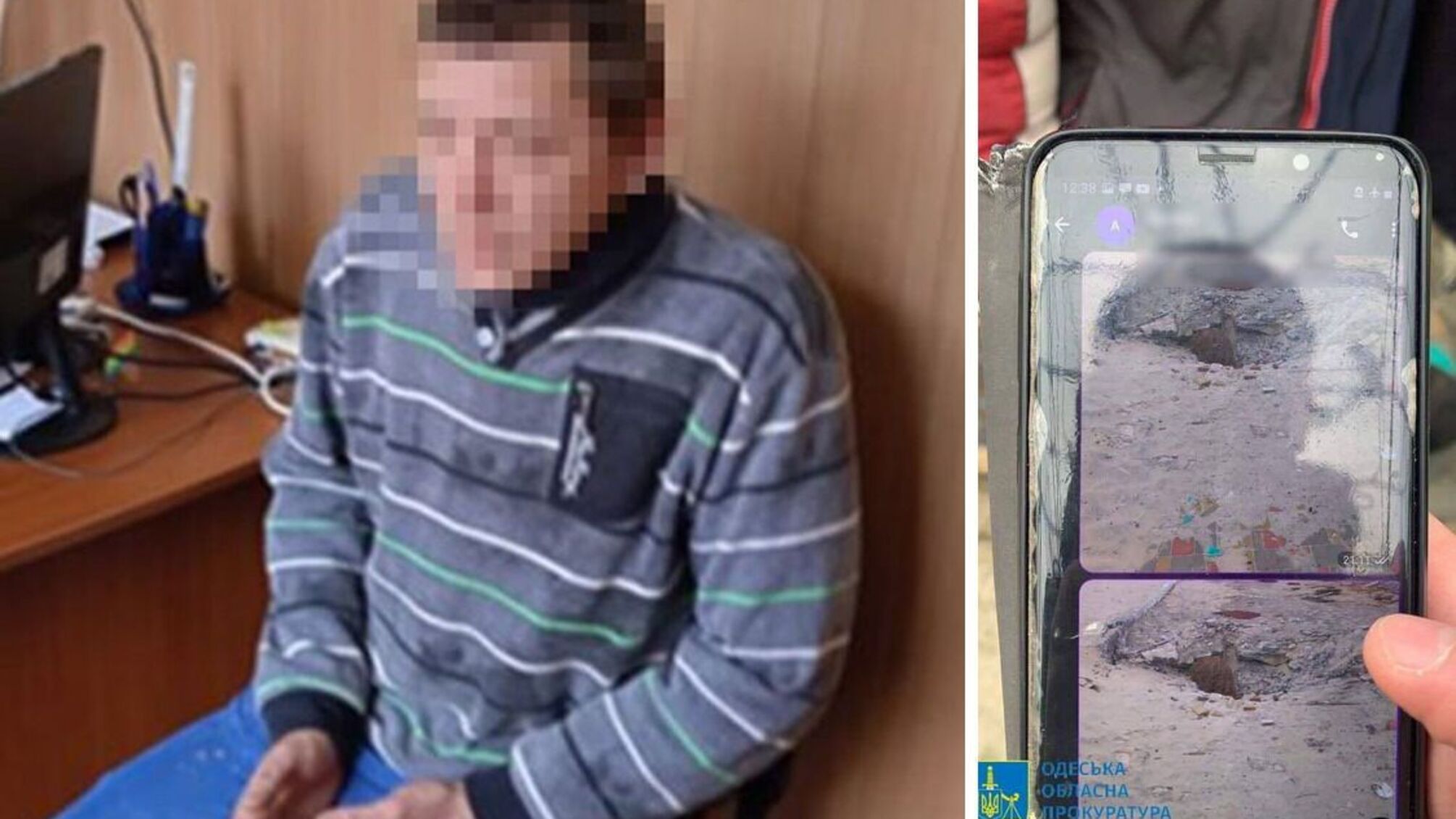 На Одещині затримано агента ФСБ, який 'зливав' росіянам наслідки влучання ракет по залізничному мосту