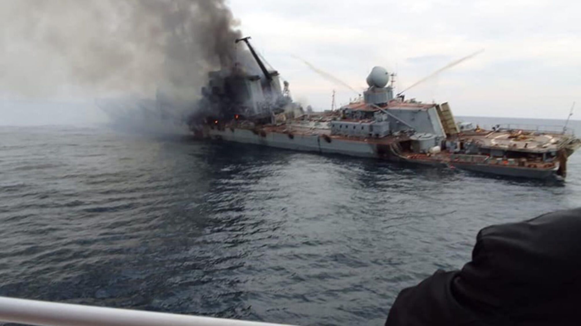 Крейсер Москва: Залужний розповів деталі його знищення 
