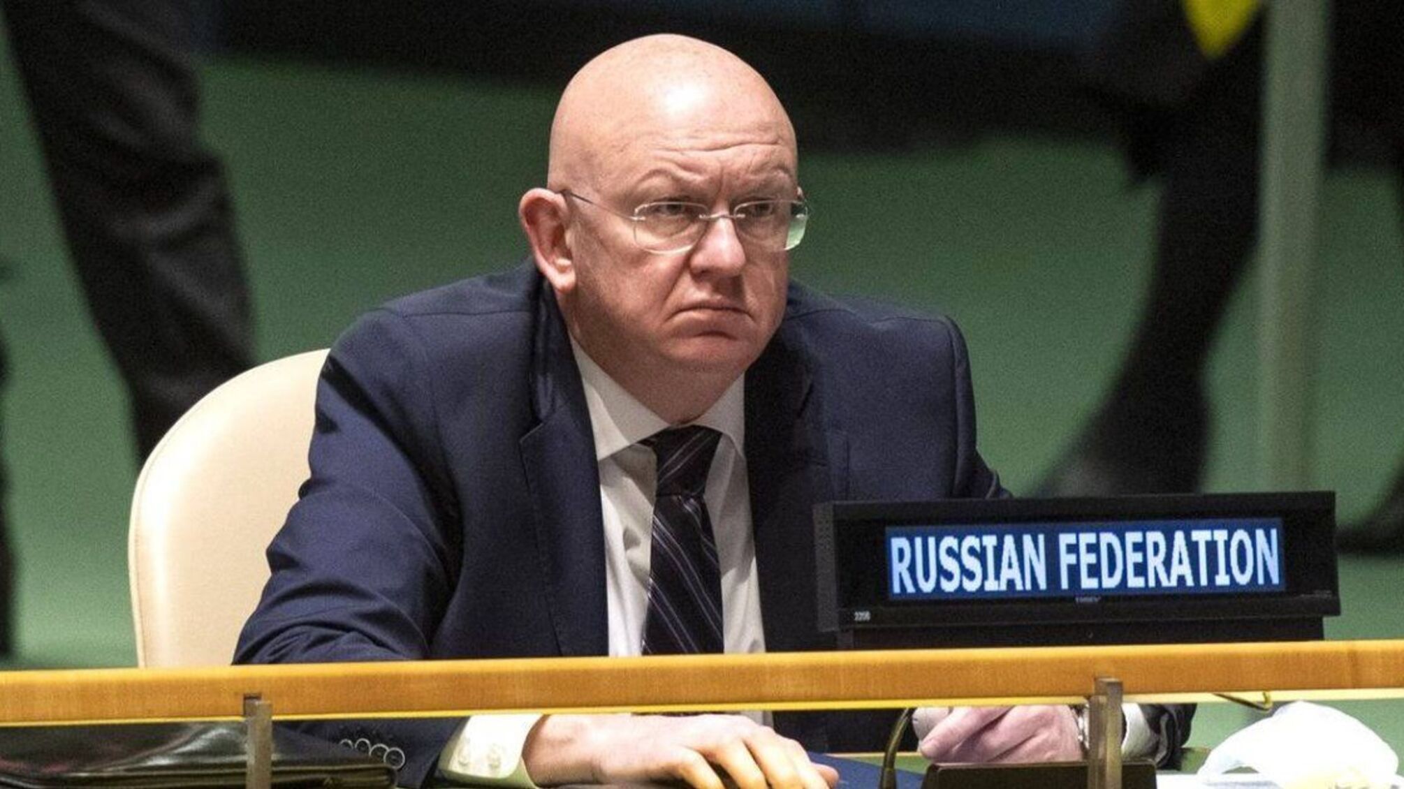 Постійний представник росії в ООН Василь Нєбєнзя 