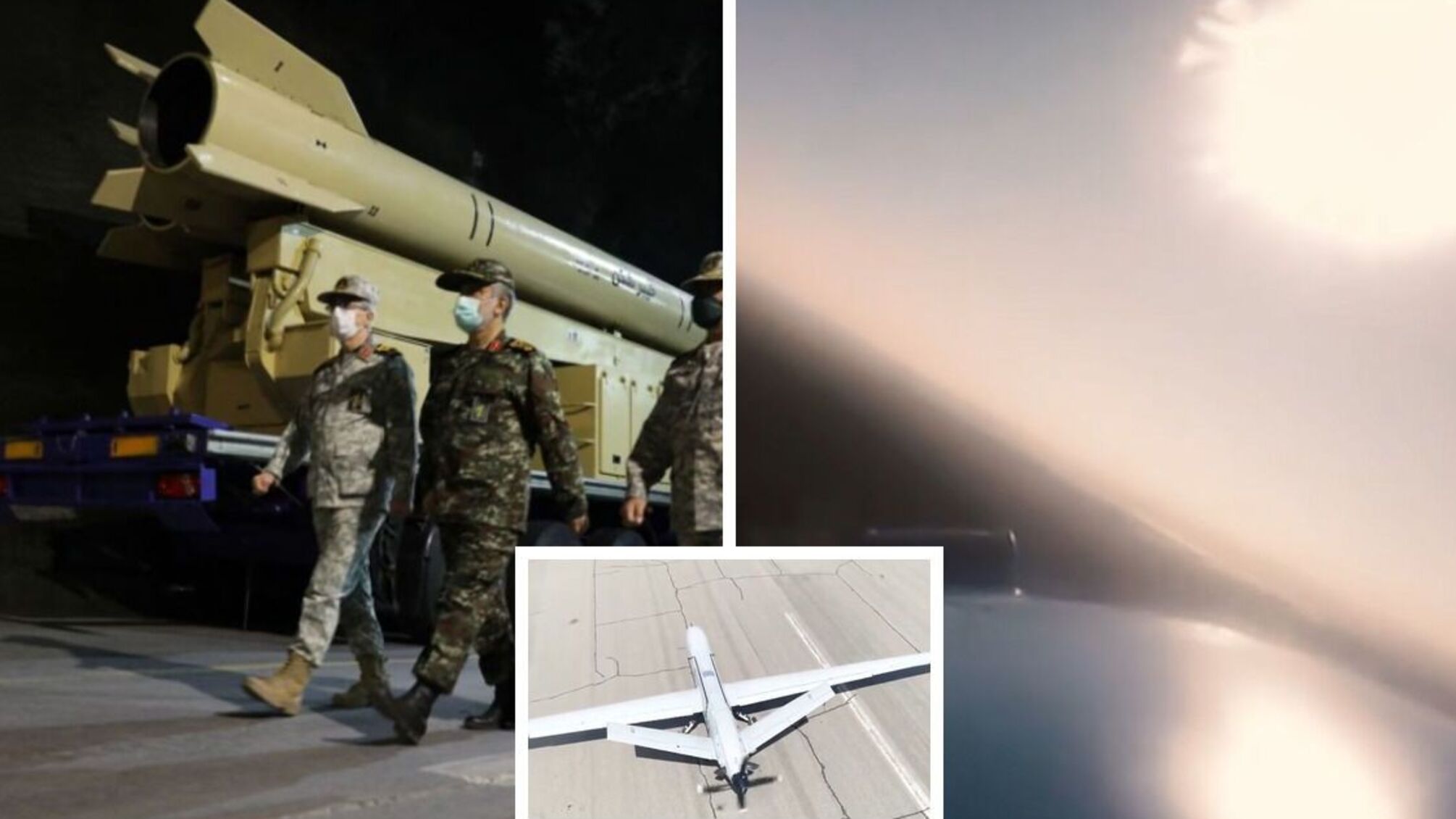 Іран: ракета 'Павех' і дрон Shahed 149 'Gaza'