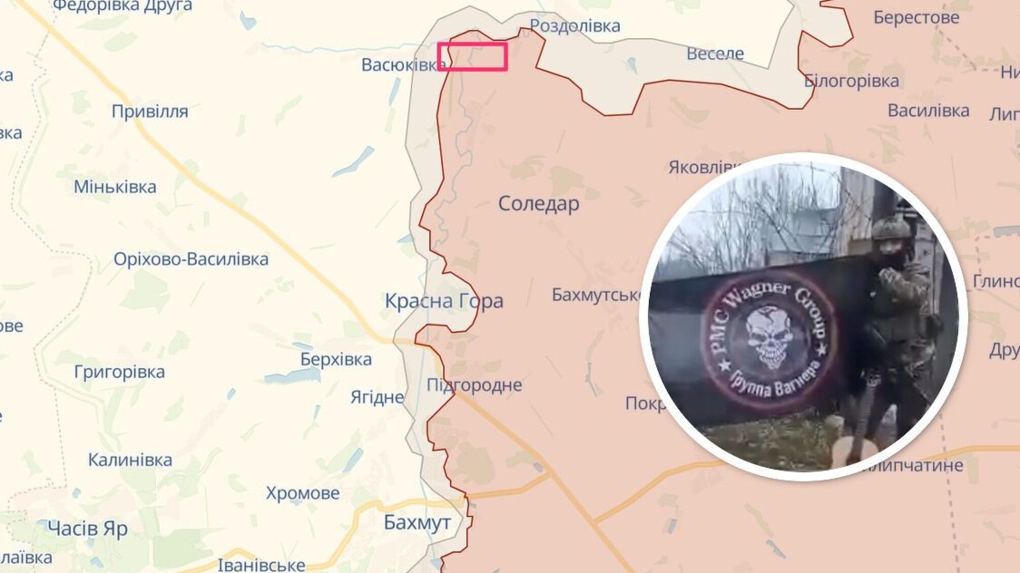 'Вагнеровцы' продвинулись в районе Соледара: захватили село на 30 домов, – DeepState (видео)