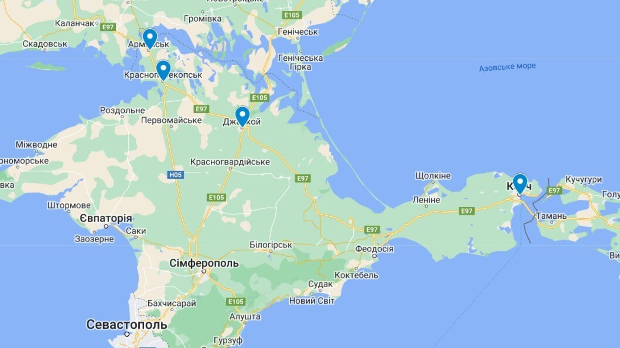 Россияне построили в Крыму новую военную базу (спутниковые фото)