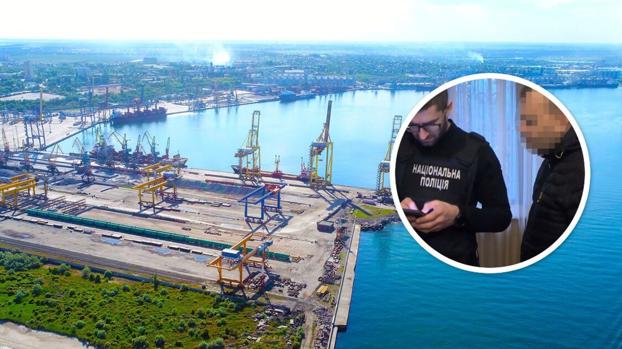 Порт 'Черноморск' мог потерять кусок земли в выгодном мостике