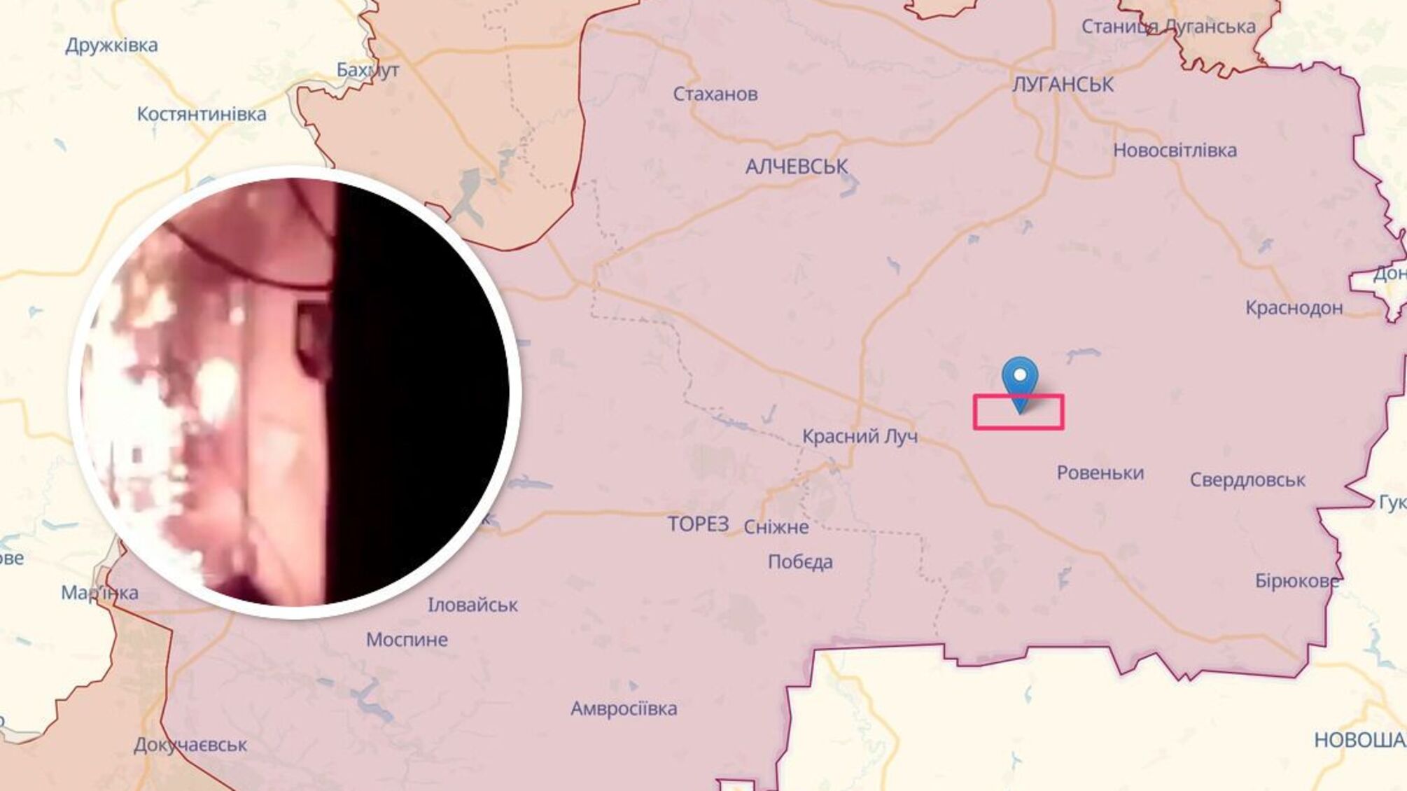 Луганські партизани підпалили пункт управління залізницею в тилу ворога