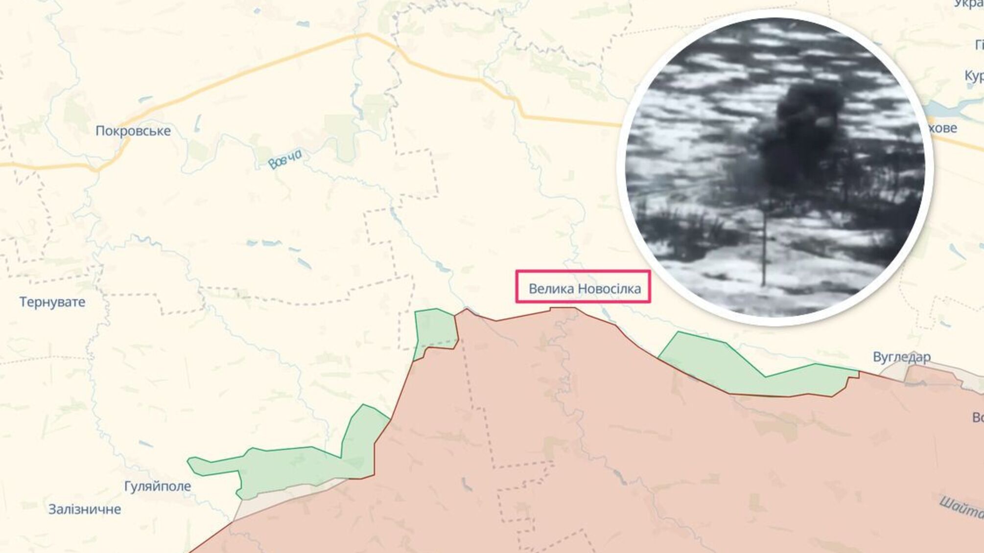 Окупанти провалили танковий наступ на Велику Новосілку