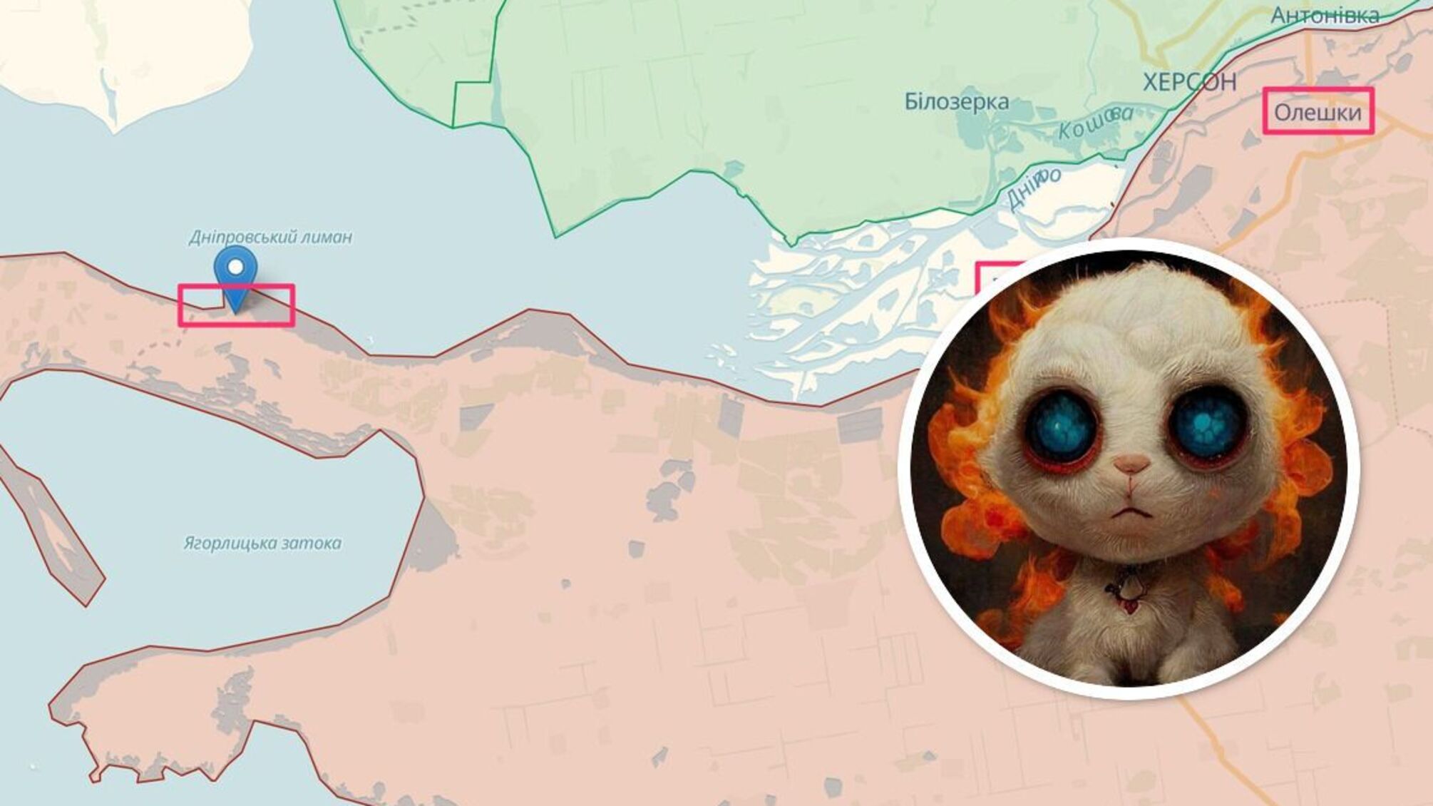 Оккупантов накрыли в Олешках, Голой Пристани и на Кинбурнской косе