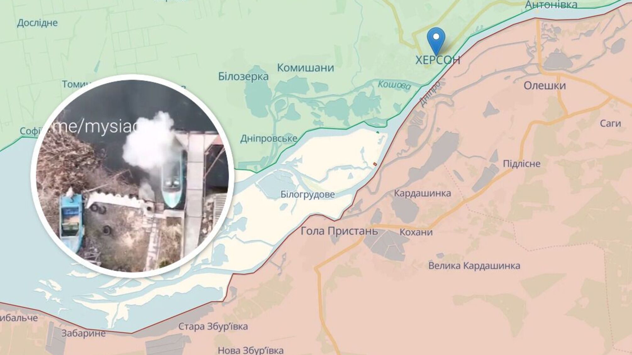 Речной рейд под Херсоном: дрон ВСУ потопил 7 плавсредств врага в дельте Днепра (видео)