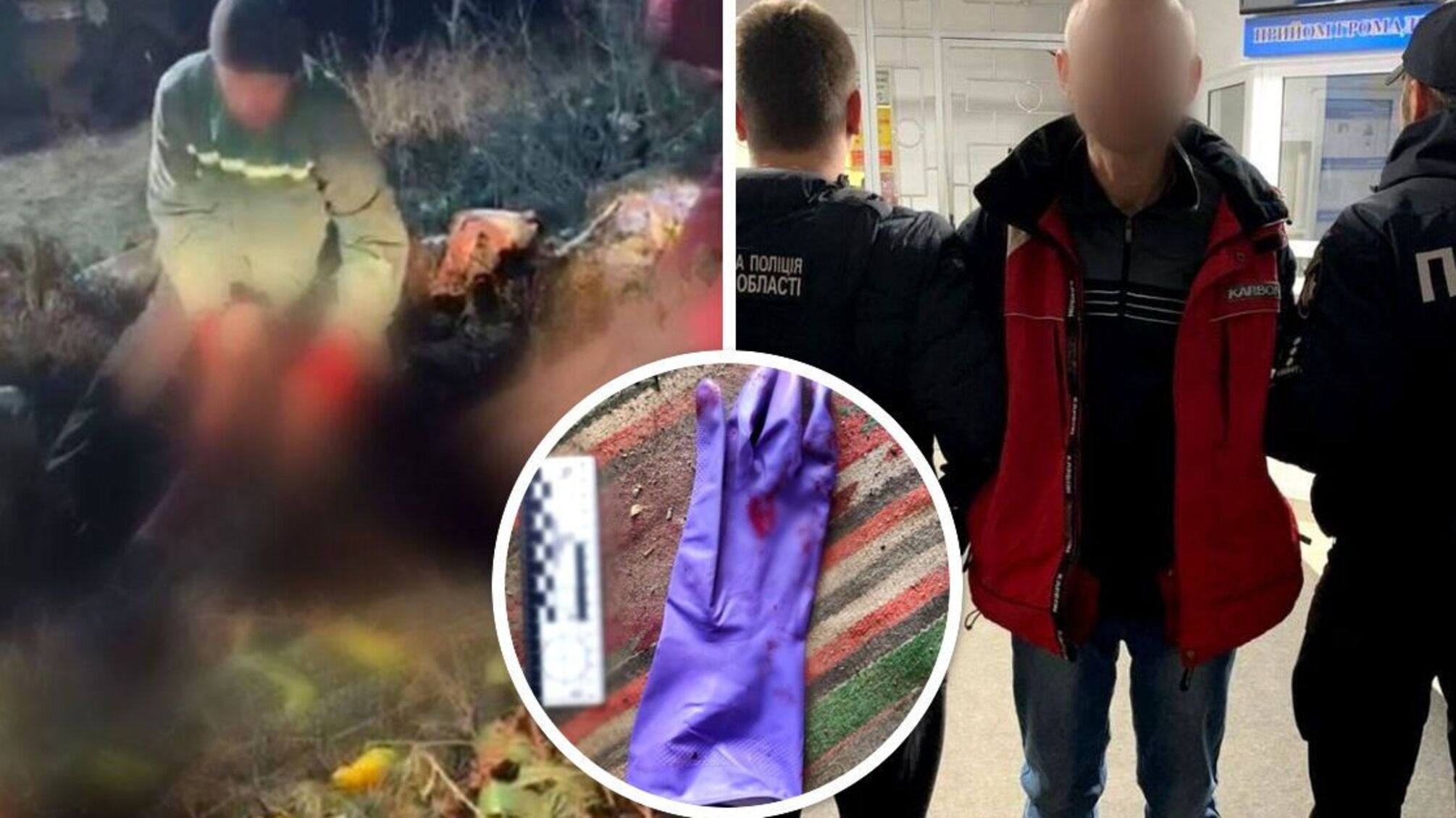 В Киевской области мужчина зарезал товарища, а тело спрятал на кладбище