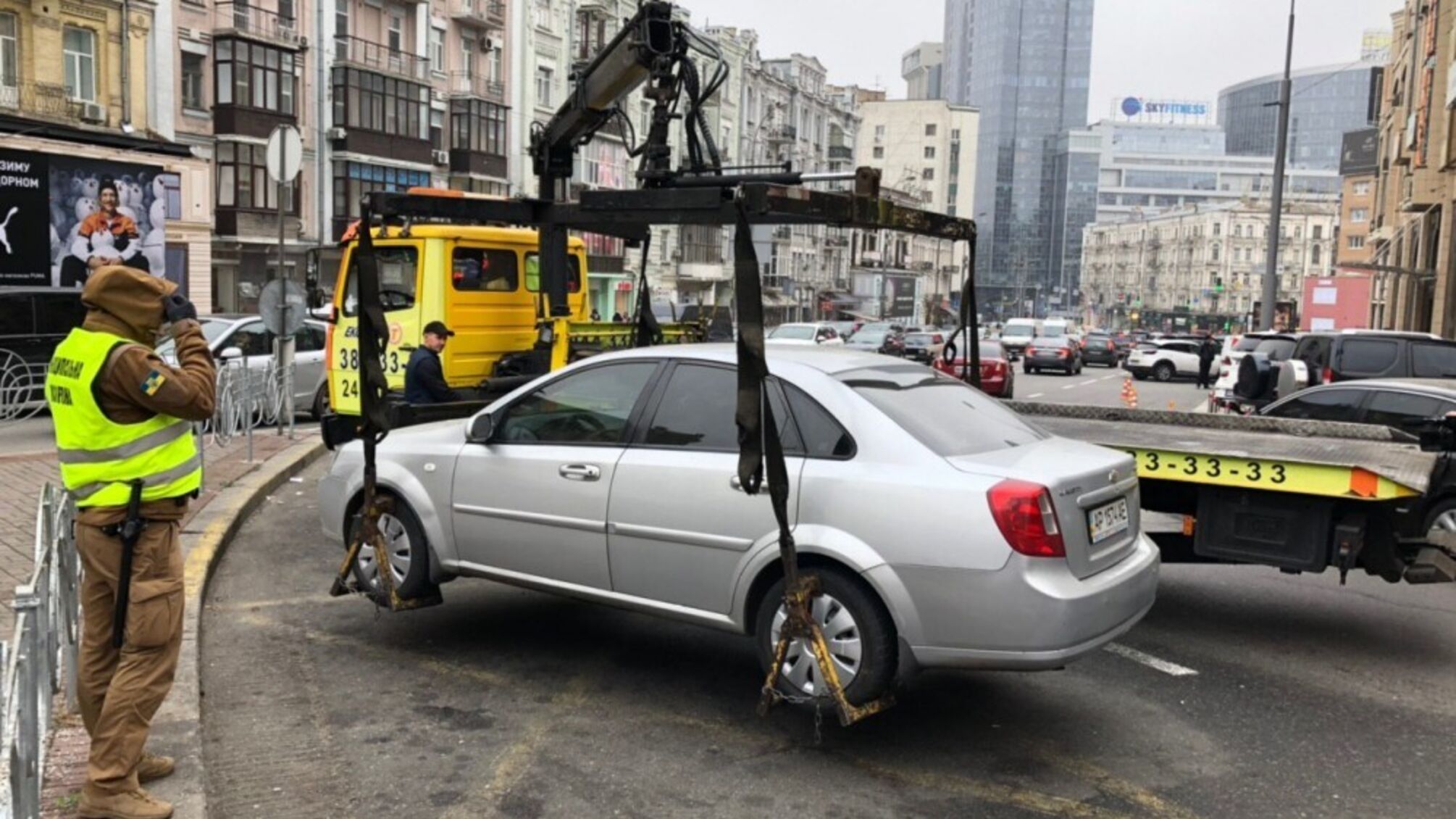 В Украине могут запретить эвакуацию автомобилей