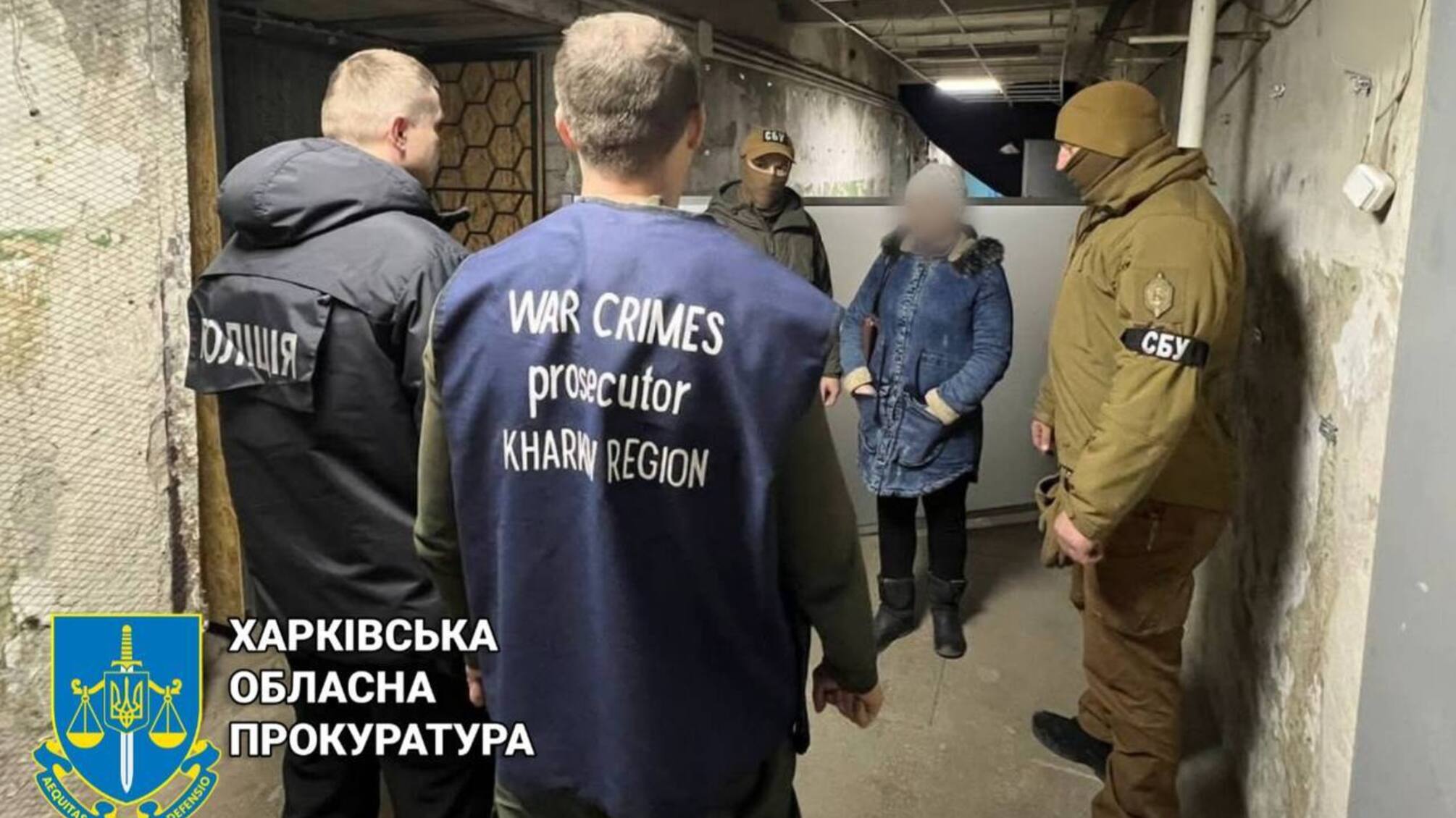 На Харківщині правоохоронці затримали колаборантку, яка надавала росіянам дані про переміщення ЗСУ