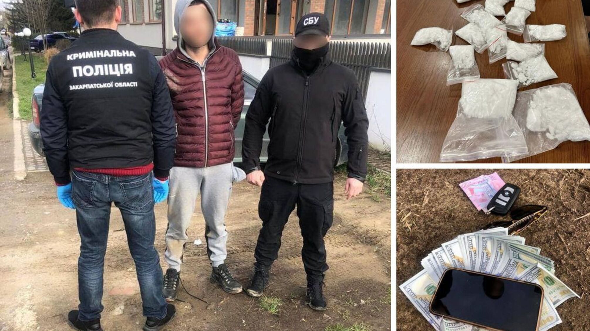 На Закарпатье в изолятор временного содержания помещен наркодилер, который поставлял миллионные партии 'тяжелых' наркотиков в регион