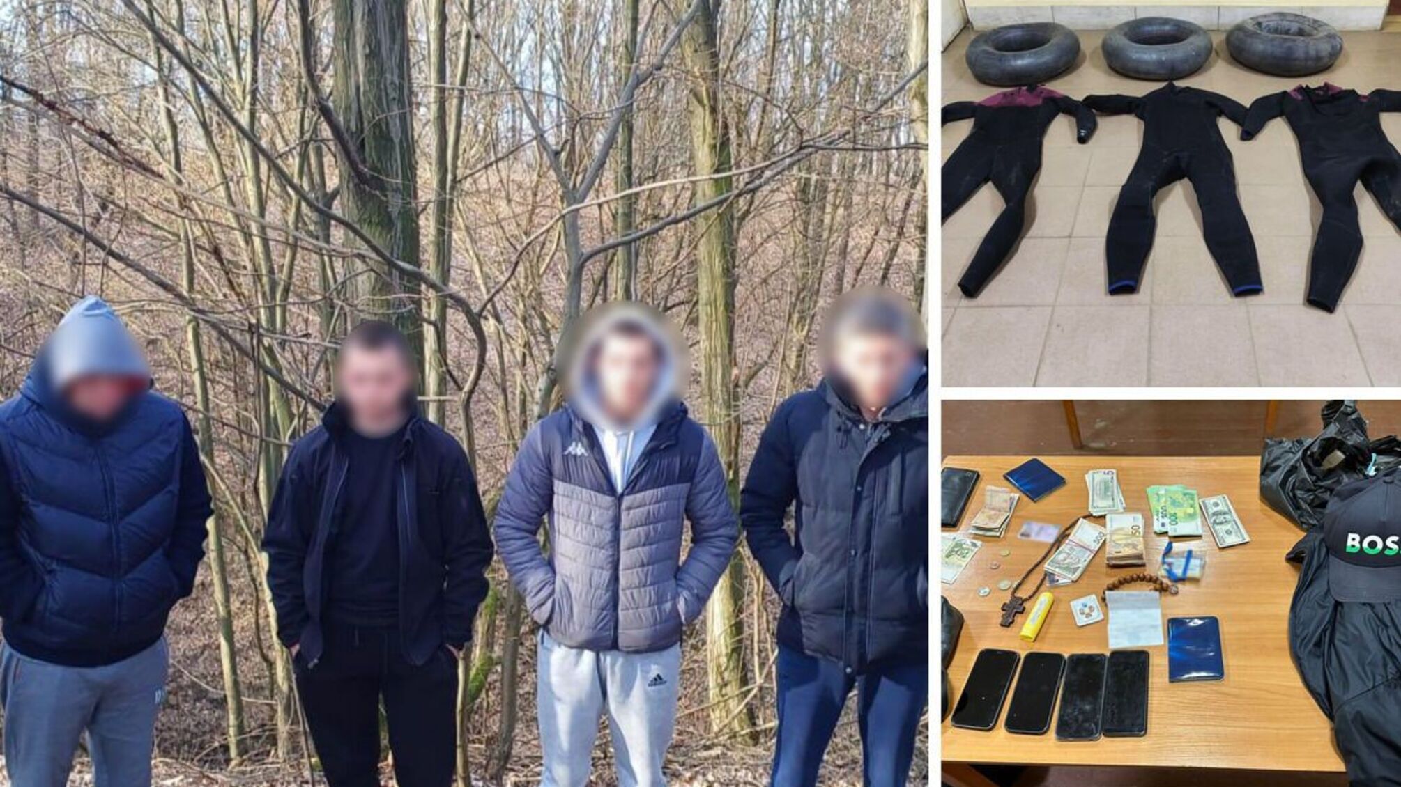 'Уклонисты-покорители' высокогорья и водоемов Закарпатья: на границе задержаны 8 беглецов