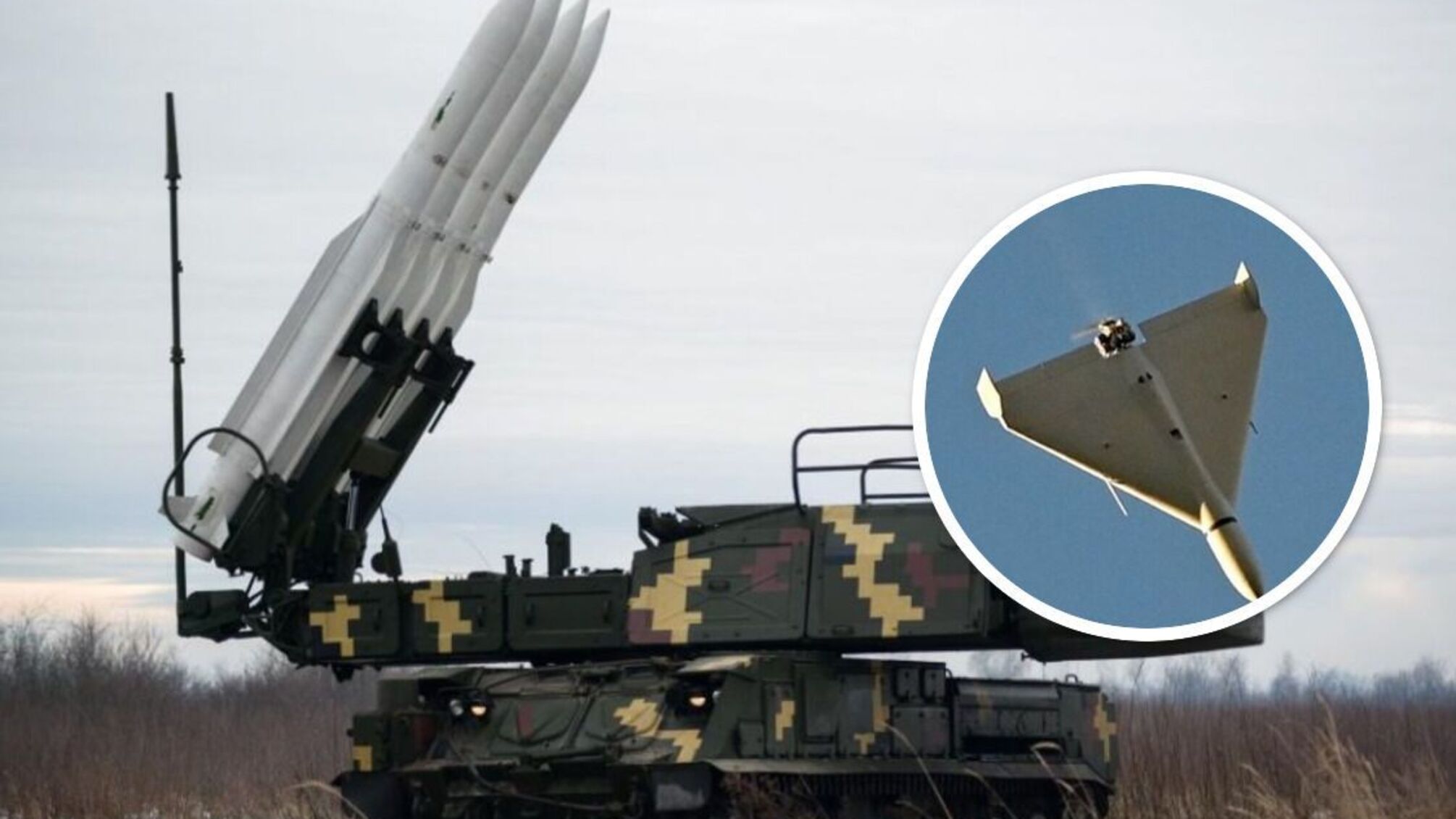 ПВО сбила дрон рф возле Киева