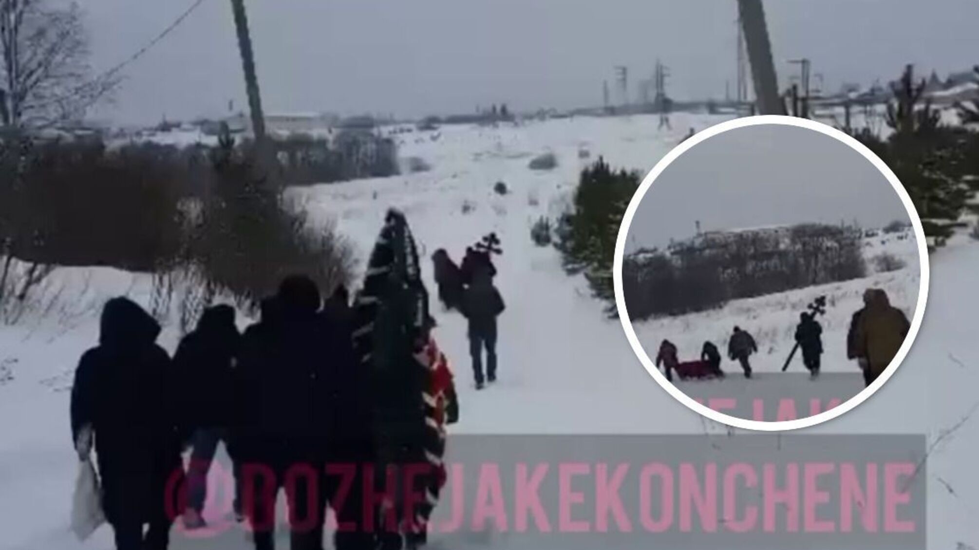 У Челябінській області росіяни не можуть ховати рідних через бездоріжжя