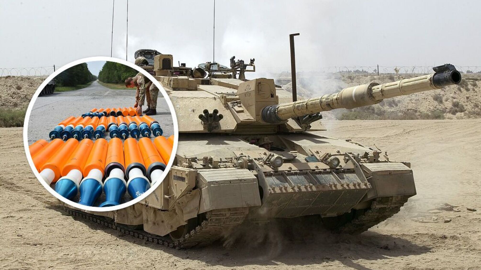 Танк Challenger 2 - допомога від Британії Україні