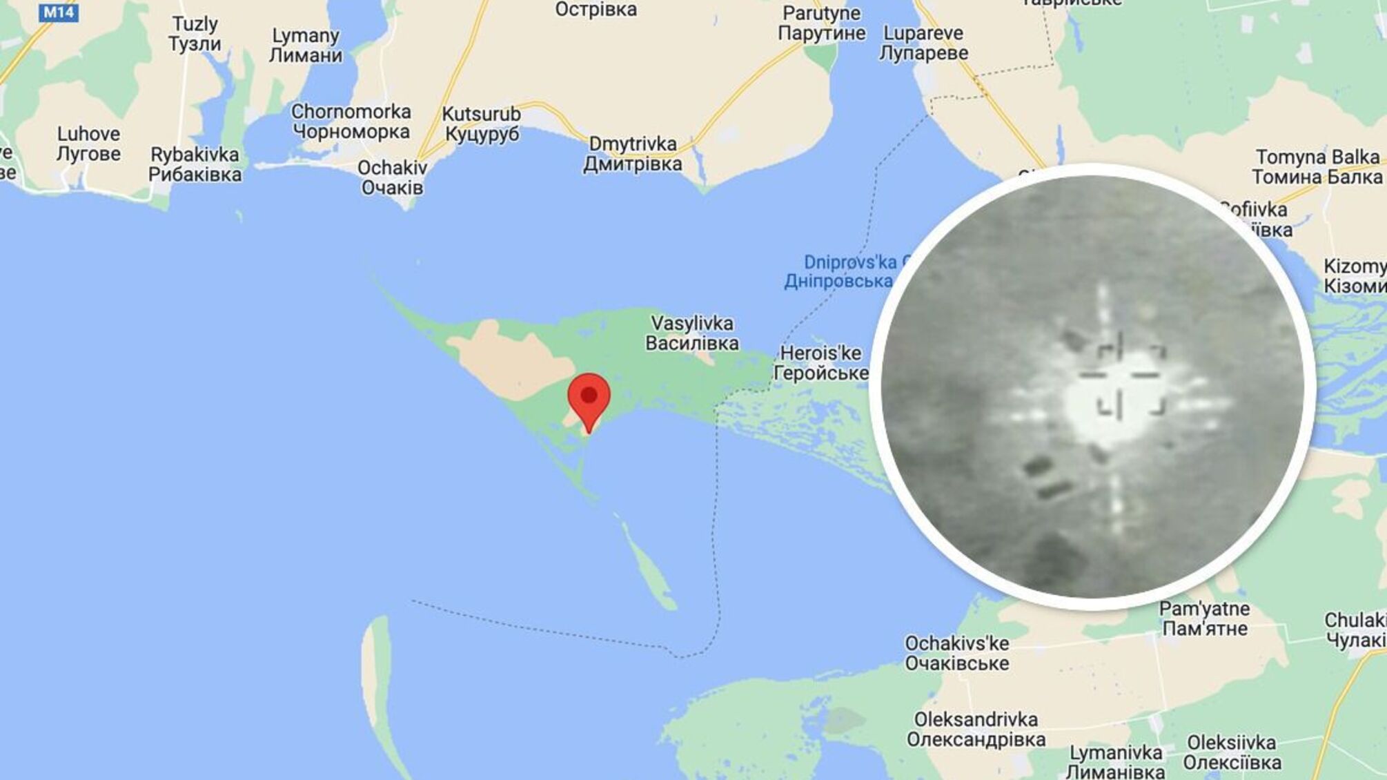 Россиян лишили ремонтной базы на Кинбурнской косе