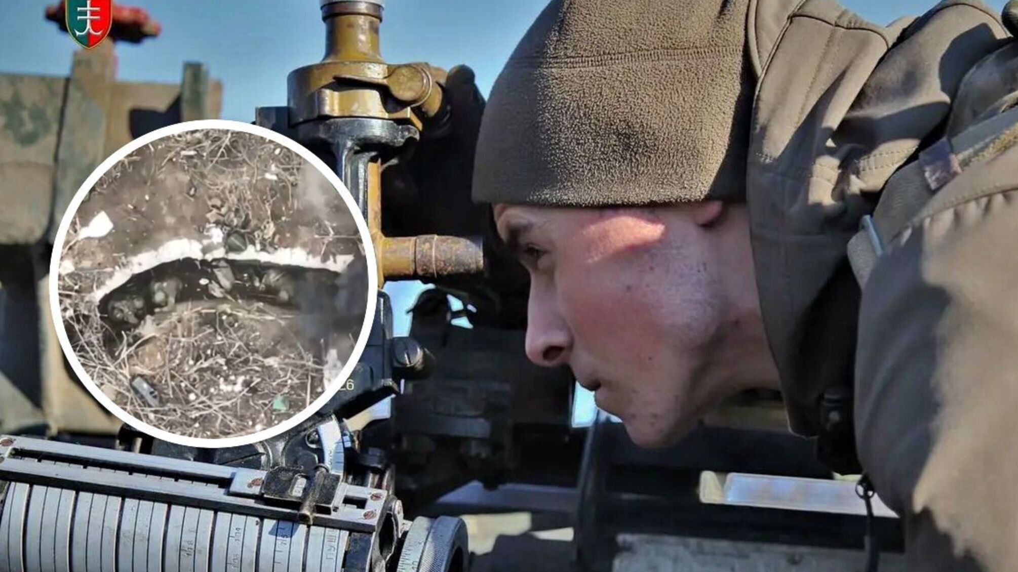 35-я ОБМП ВСУ показала траншею, до краев 'наполненную' телами солдат армии рф (видео)