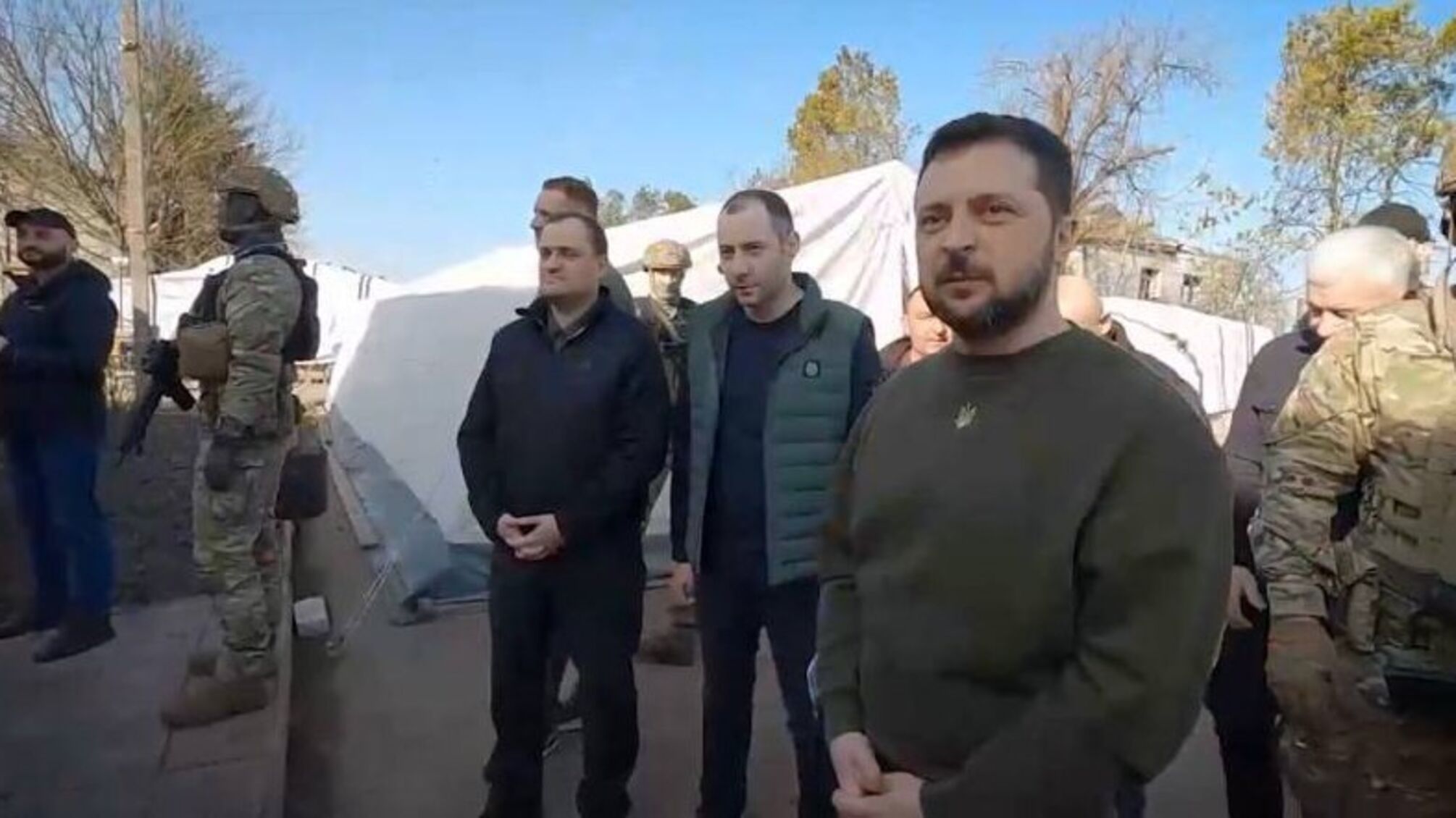 Зеленський на Херсонщині