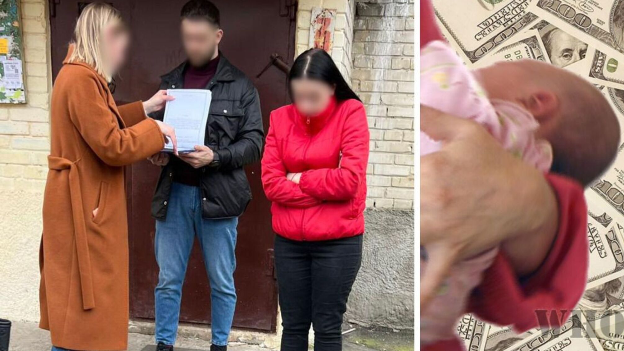 Затримання жінок, причетних до торгівлі людьми